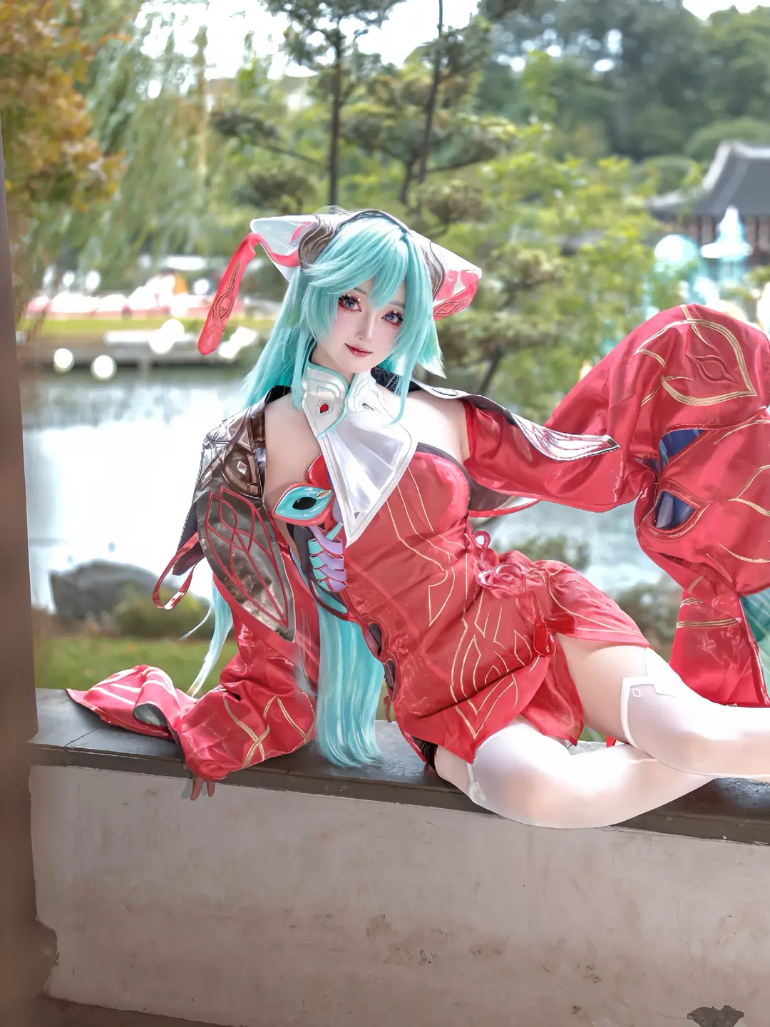 【少司縁 コスプレ】オナー・オブ・キングス 庭園外景撮影の記録 - 是🍑🍑猫呀 - 2枚目