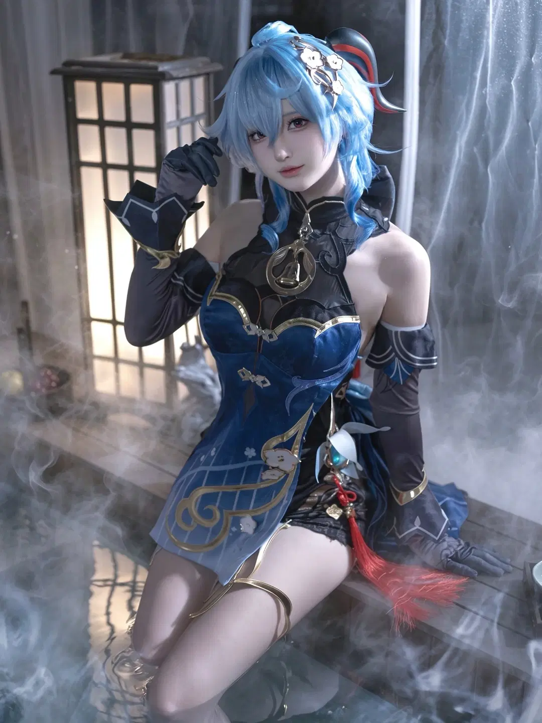 【甘雨cos】原神海灯节的温泉之约