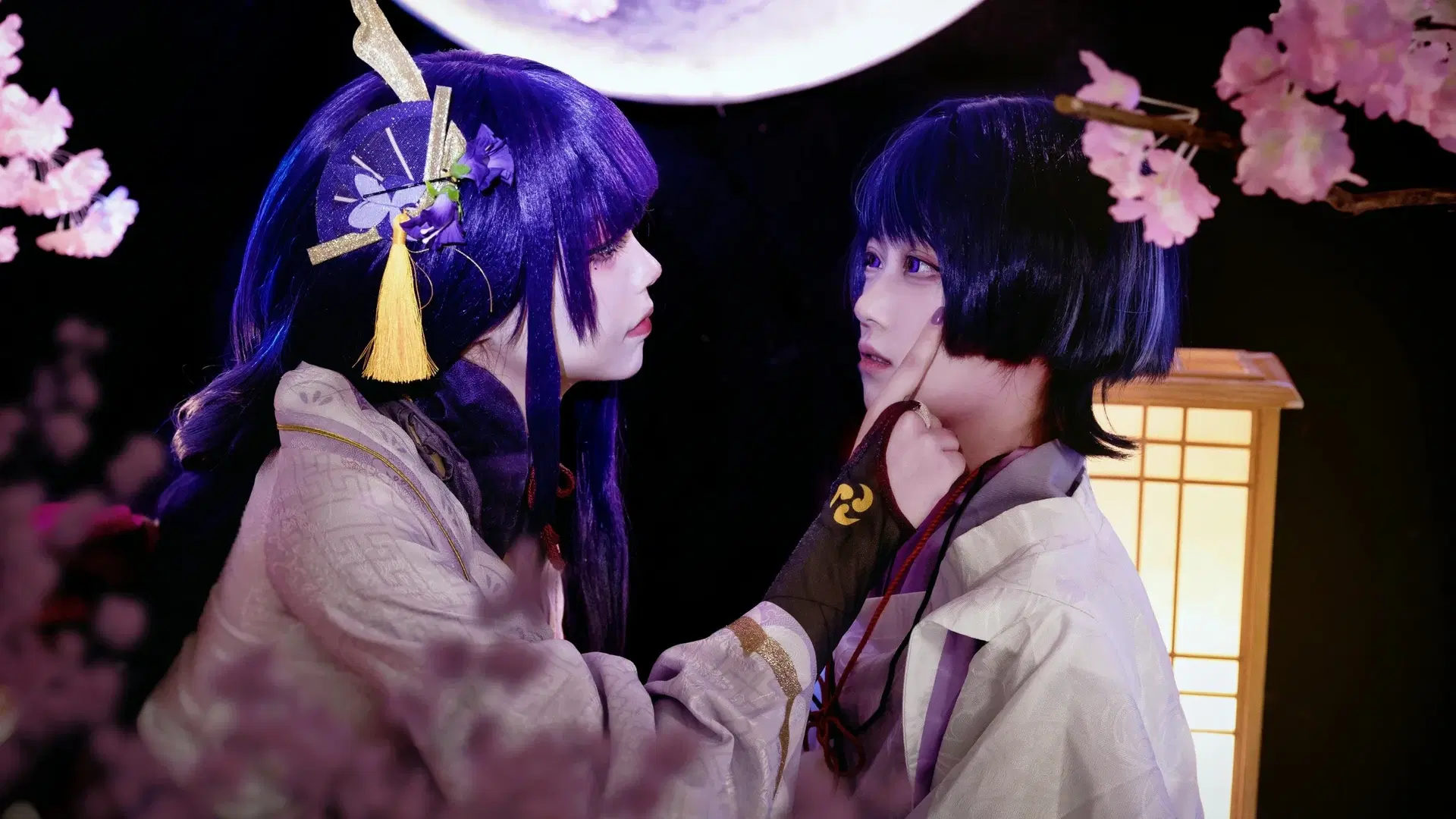 【雷电影cos】原神稻妻月夜下的双人羁绊 - 薯片全肯定 - 第3张