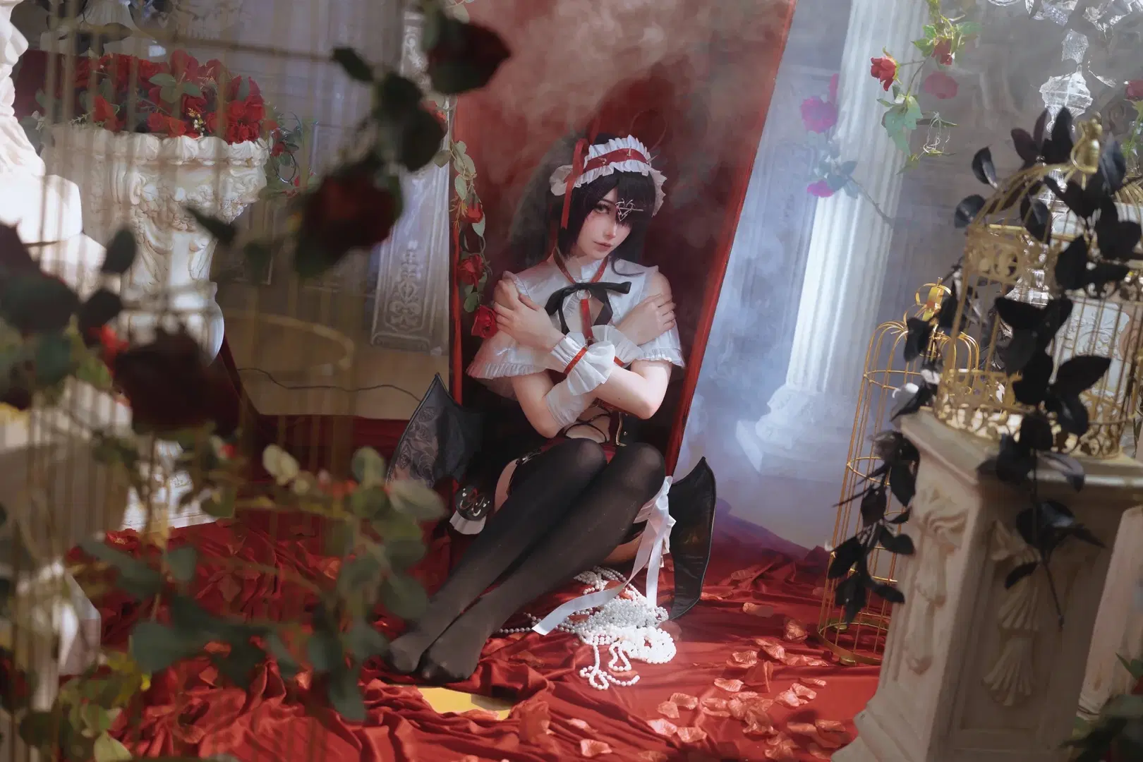 【糖糖cos】主播女孩重度依赖的暗黑魔法少女 - K.shiki - 第3张