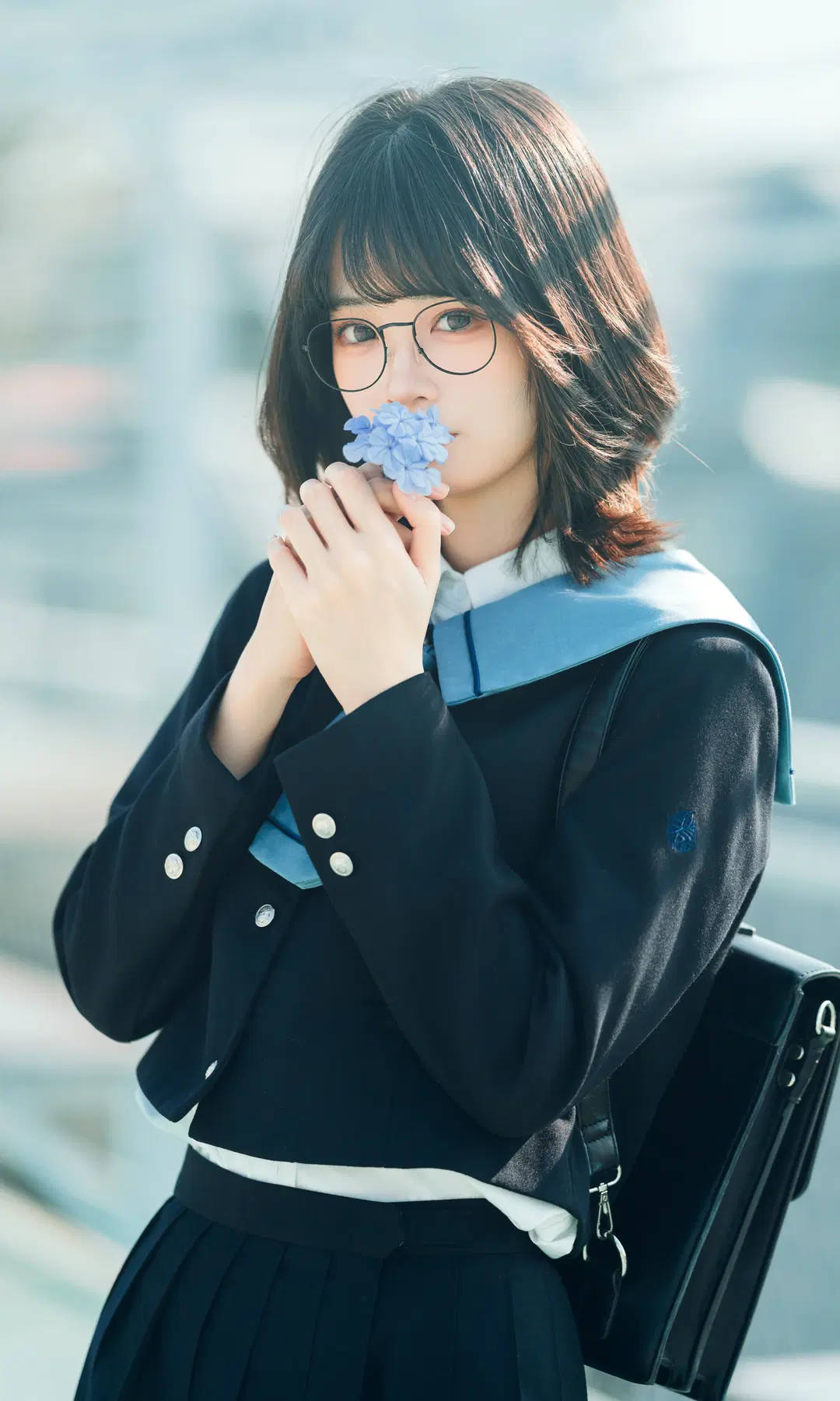 The Sky Cleared, the Rain Stopped: Capturing an Immersive Sunny JK Uniform Masterpiece with Sony 135mm GM by 阿蛋阿蛋蛋- - Image 2