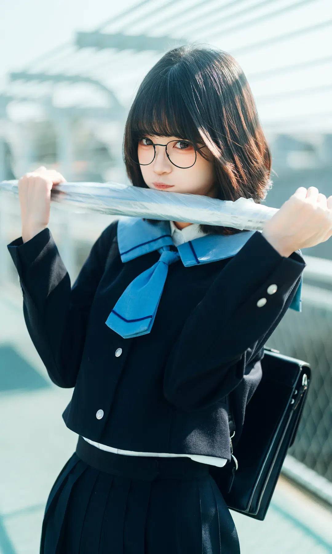 The Sky Cleared, the Rain Stopped: Capturing an Immersive Sunny JK Uniform Masterpiece with Sony 135mm GM by 阿蛋阿蛋蛋- - Image 5
