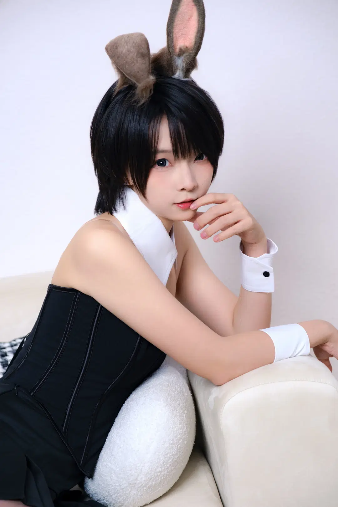 兔女郎主题反差萌摄影写真 - 幻影消失 - 第4张