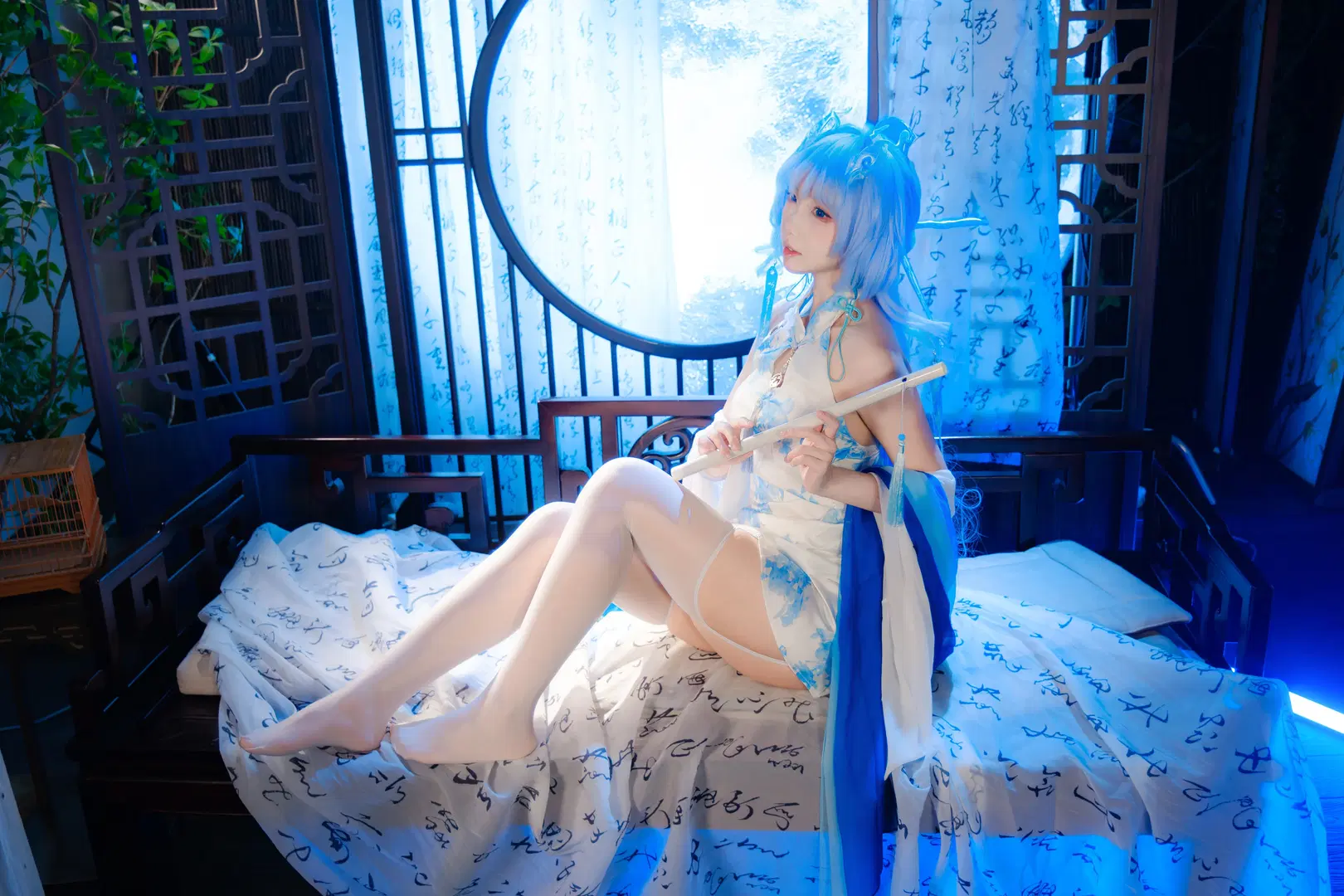[Qingxiao cosplay] Visual presentation of Wuthering Waves traditional Qipao by 幻影消失 - Image 11