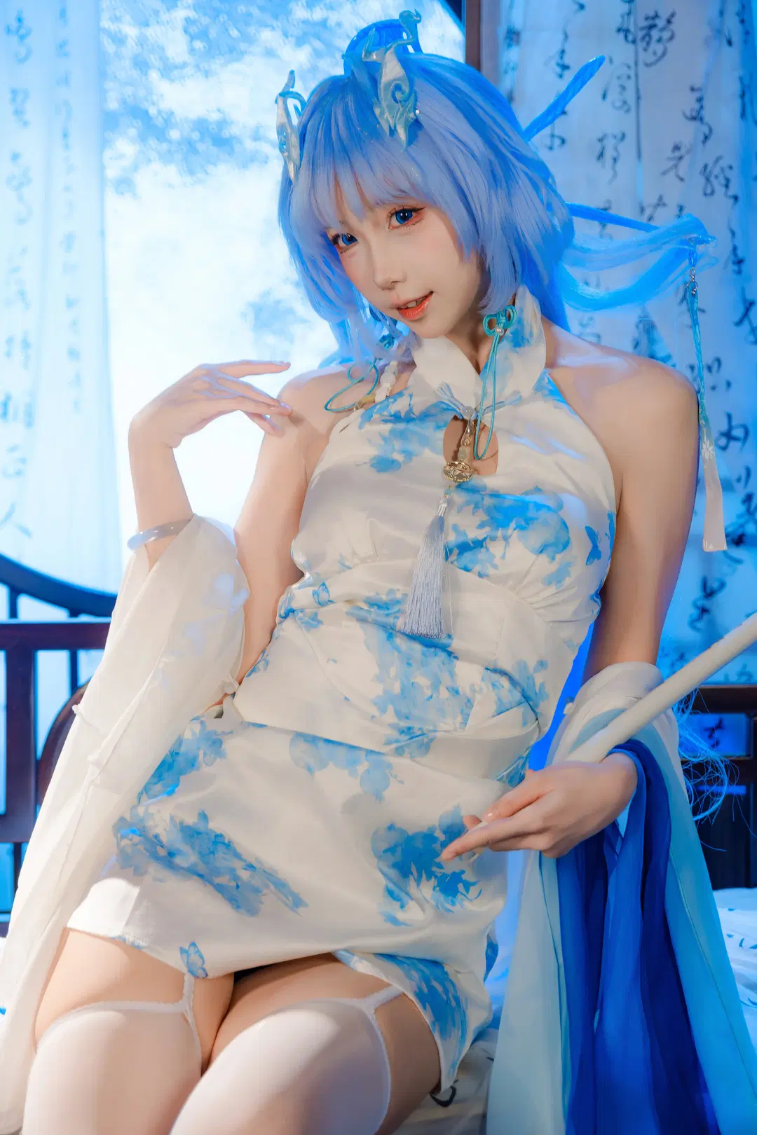 [Qingxiao cosplay] Visual presentation of Wuthering Waves traditional Qipao by 幻影消失 - Image 12