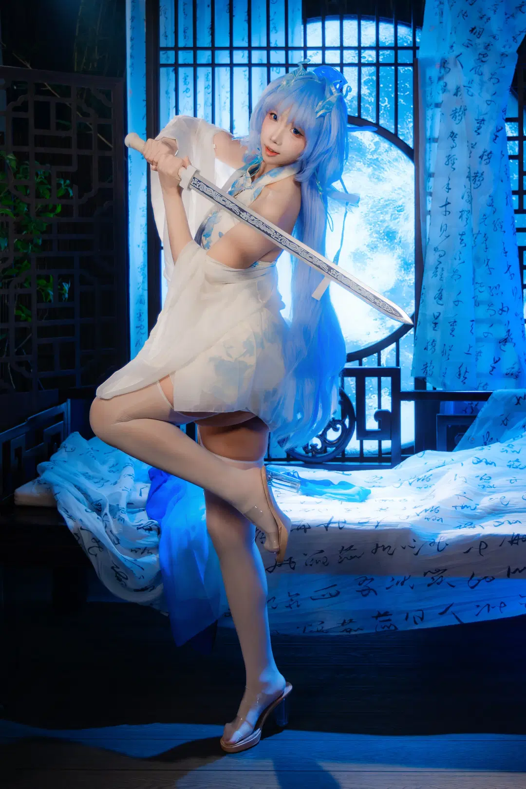 [Qingxiao cosplay] Visual presentation of Wuthering Waves traditional Qipao by 幻影消失 - Image 15