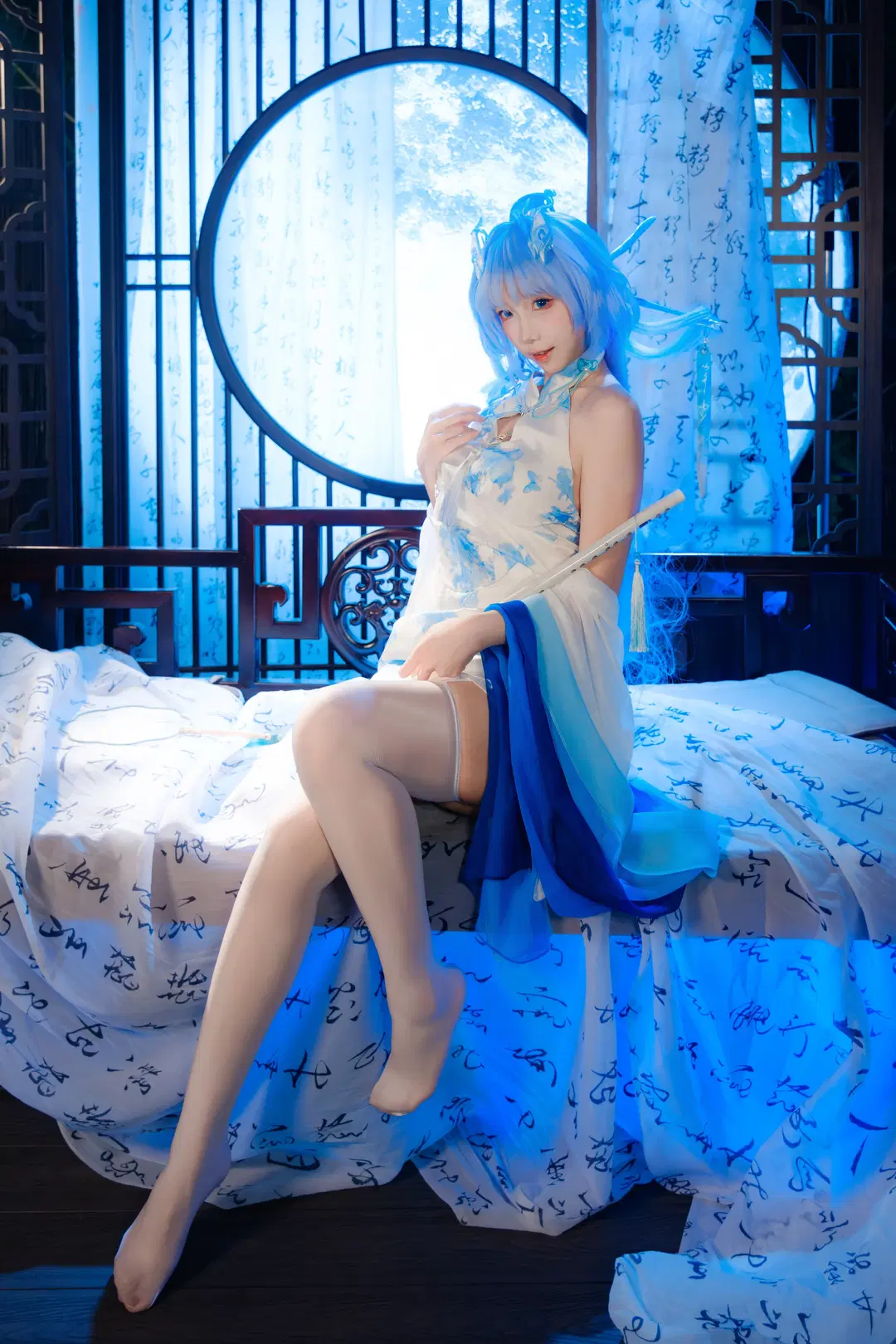 [Qingxiao cosplay] Visual presentation of Wuthering Waves traditional Qipao by 幻影消失 - Image 2