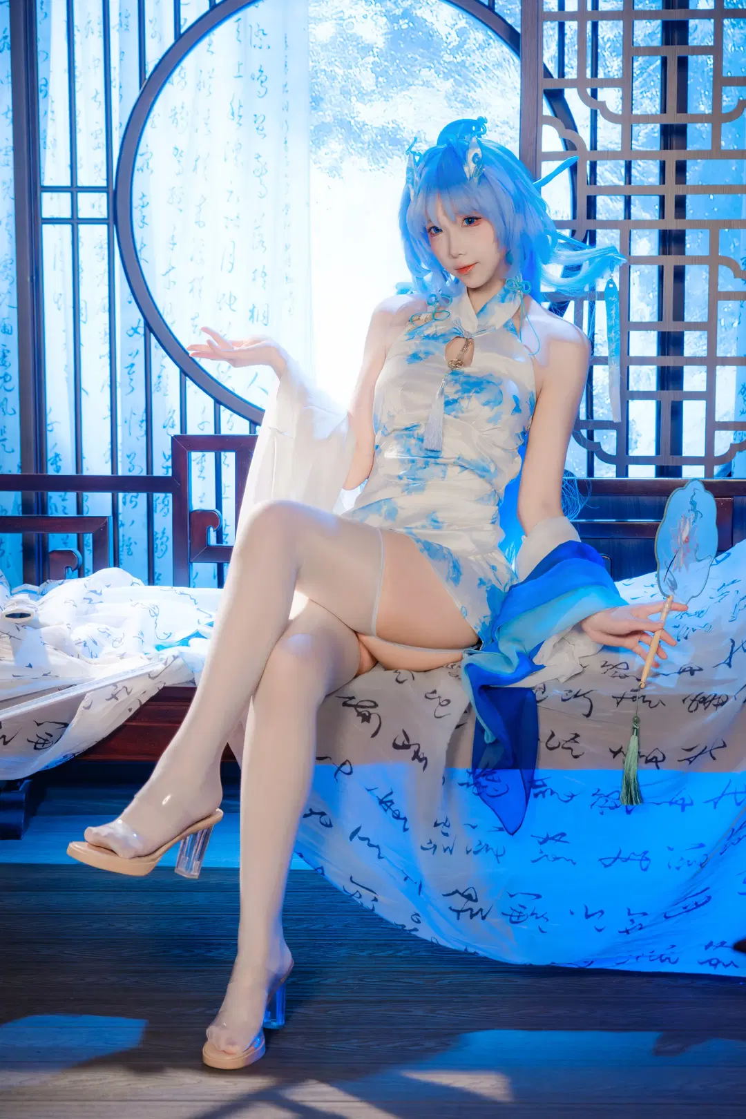 [Qingxiao cosplay] Visual presentation of Wuthering Waves traditional Qipao by 幻影消失 - Image 3