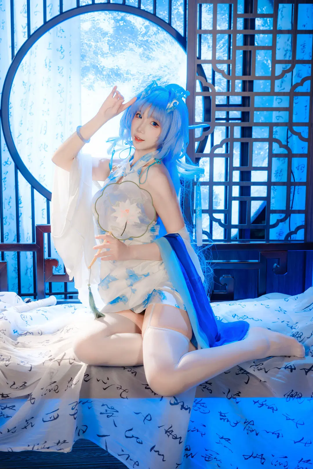 [Qingxiao cosplay] Visual presentation of Wuthering Waves traditional Qipao by 幻影消失 - Image 5