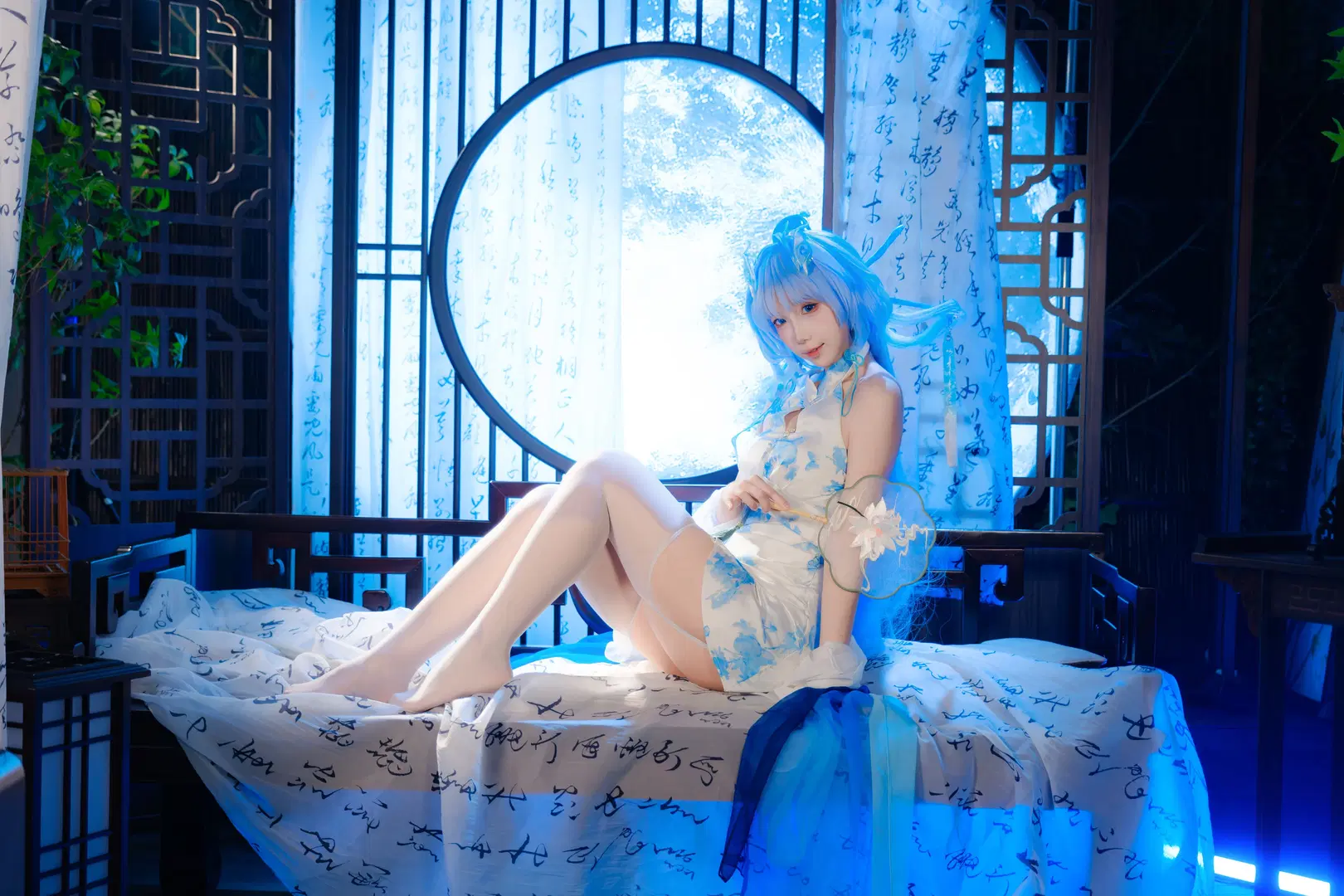 [Qingxiao cosplay] Visual presentation of Wuthering Waves traditional Qipao by 幻影消失 - Image 9