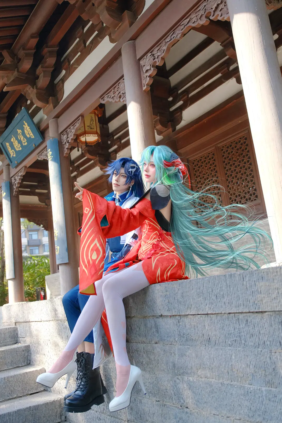 【少司緣cos】王者榮耀的少司緣，上司居然臉紅了