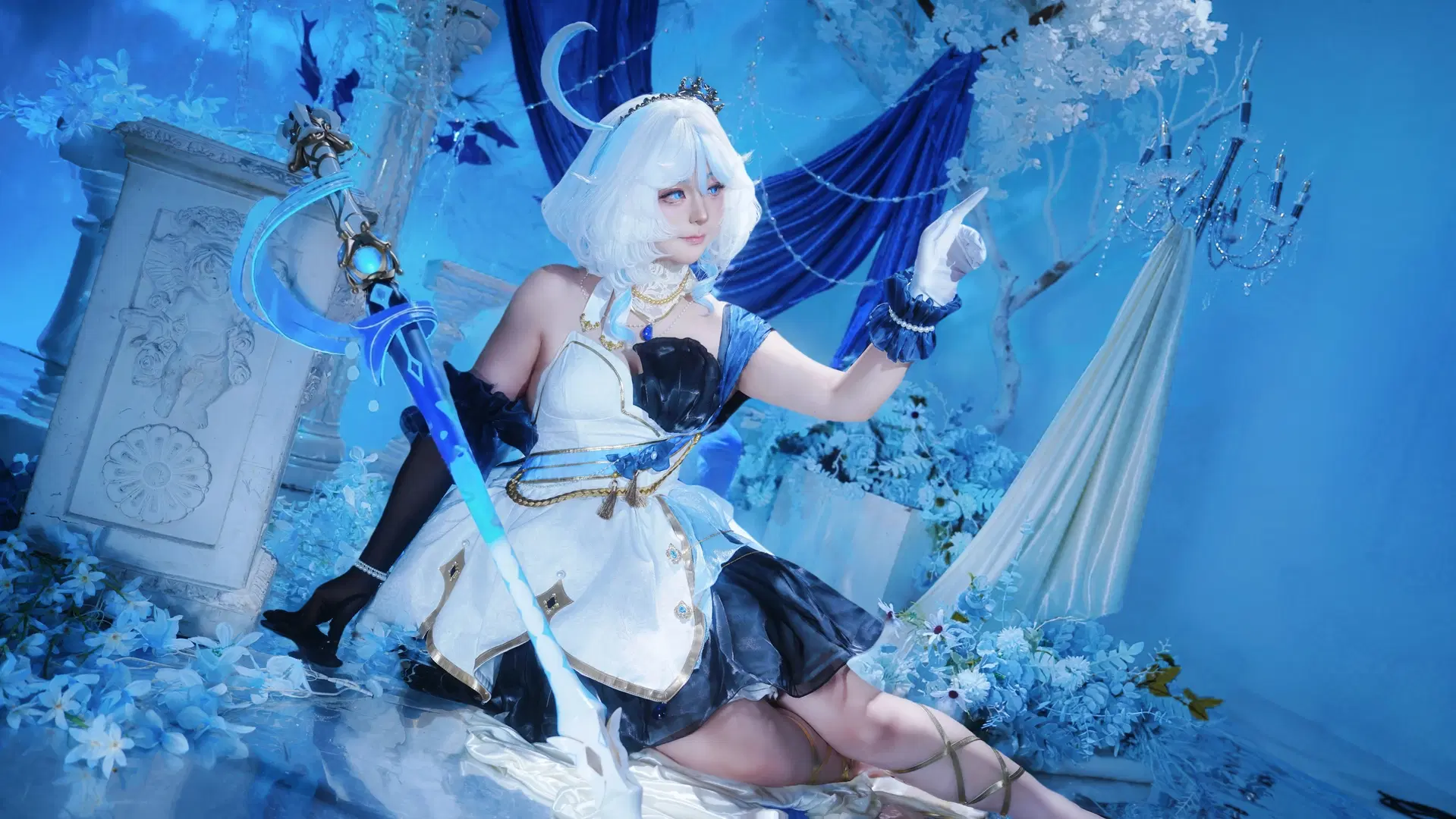 【芙宁娜cos】原神芙宁娜生日庆典，水之国的浪漫 - 初惠 - 第5张