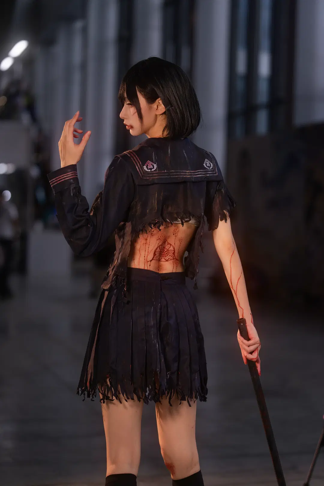 【深水雛子cos】寂靜嶺f的漫展戰損返圖 - 桌了个子（摄影版） - 第3張