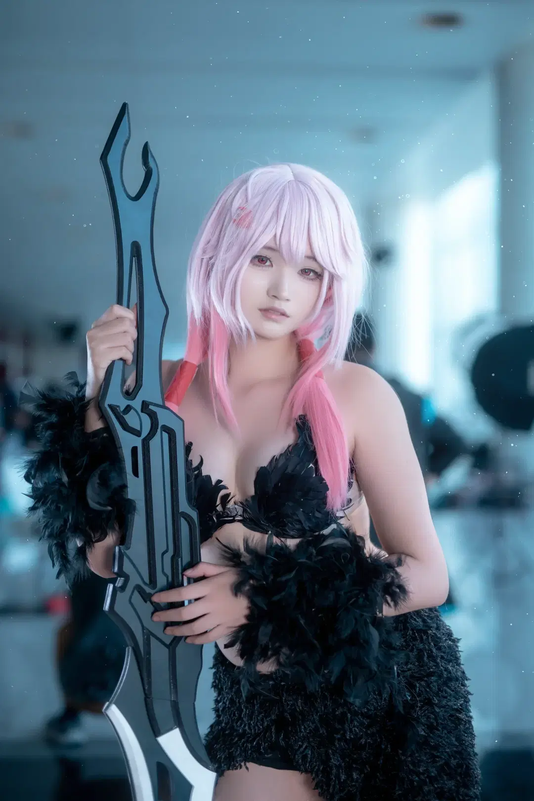 [Yuzuriha Inori cosplay] Crown of Thorns from Guilty Crown: Dashing Cool Meets Alluring Charm at the Anime Expo by mile7758 - Image 2