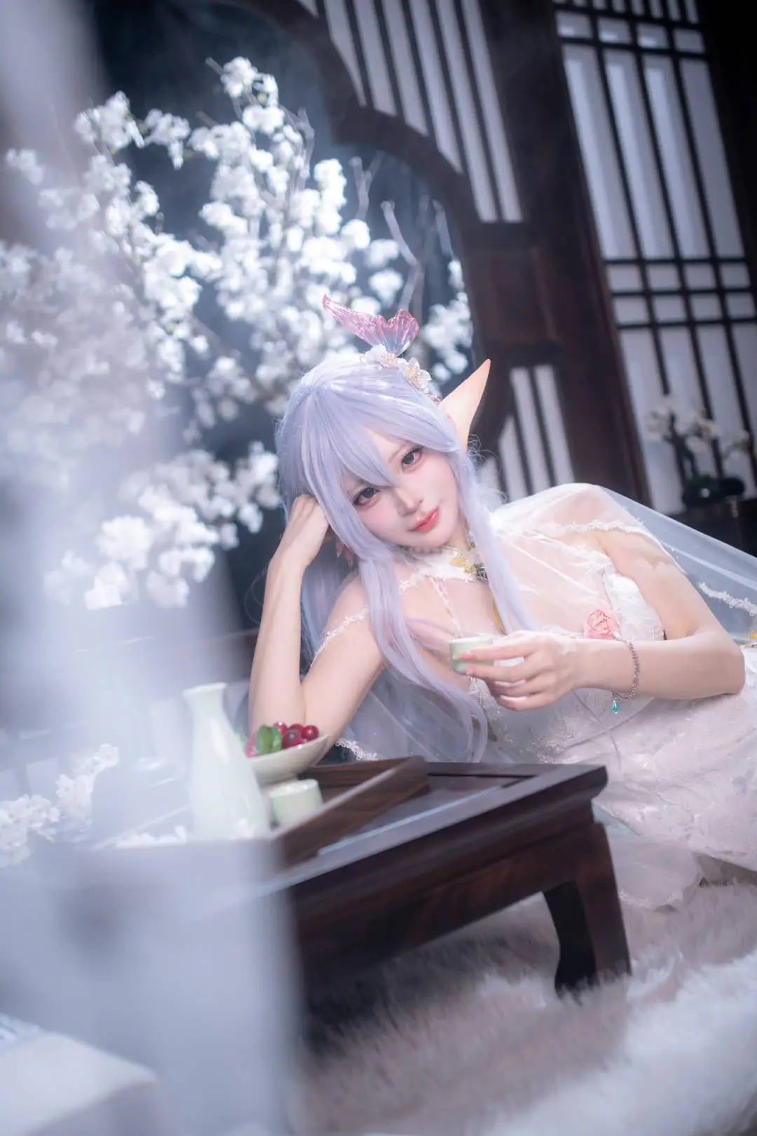 【阿尔比恩cos】碧蓝航线阿尔比恩的白纱精灵正片 - mile7758 - 第8张