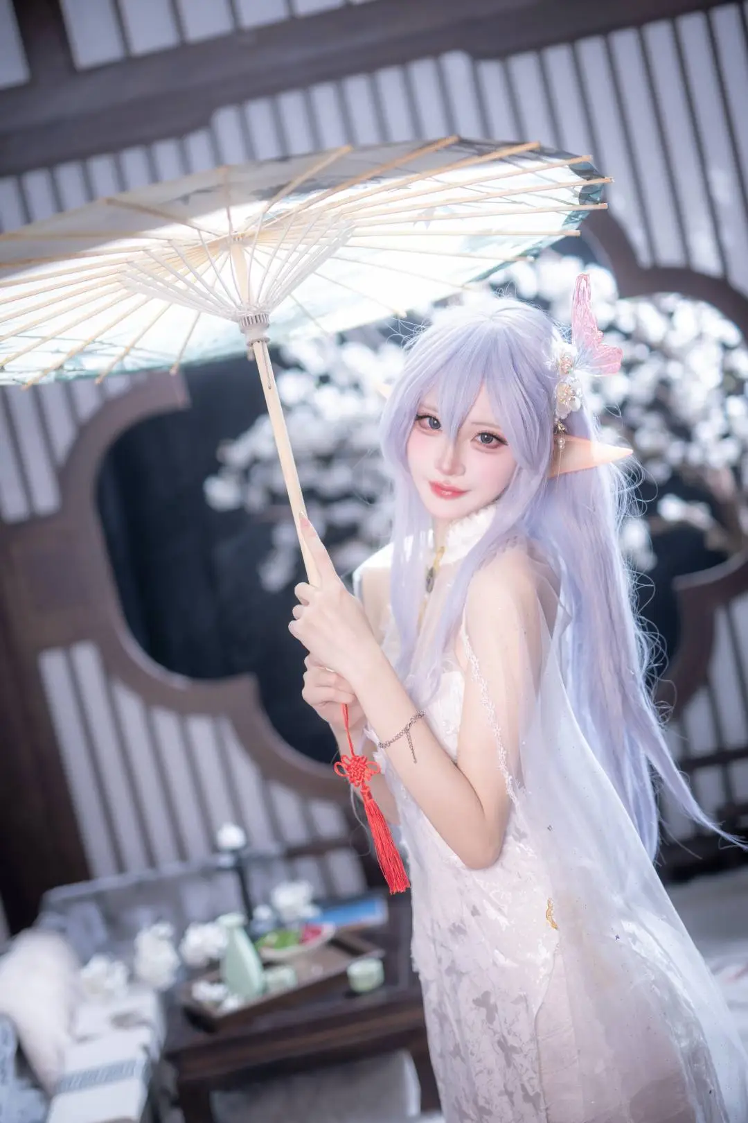 【阿尔比恩cos】碧蓝航线阿尔比恩的白纱精灵正片 - mile7758 - 第9张