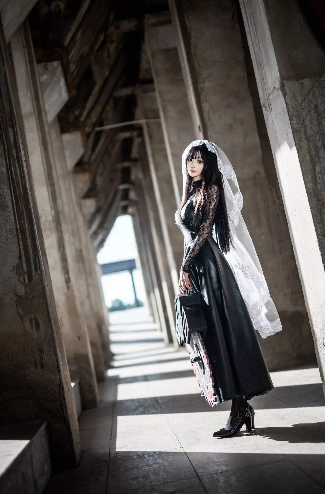 コスプレ, ダークゴシック, ストッキング, 大仏コスプレ, SAKAMOTO DAYS