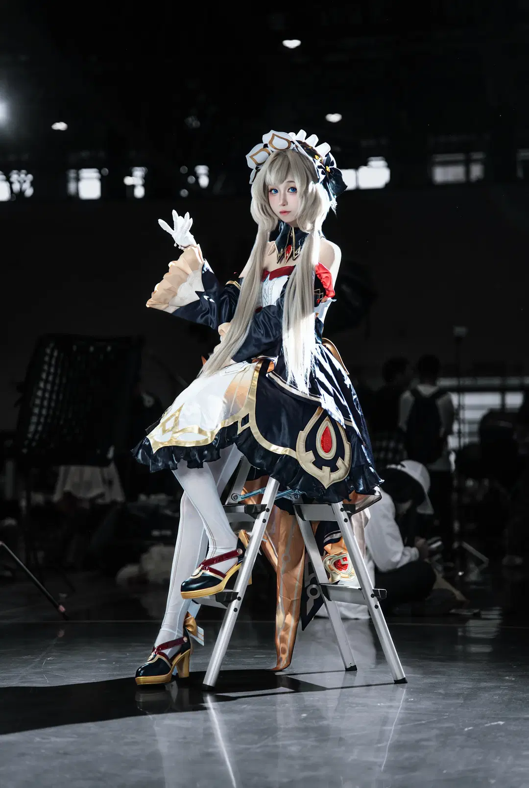 桑多涅cos, cosplay, 场照, 漫展返图, 白丝