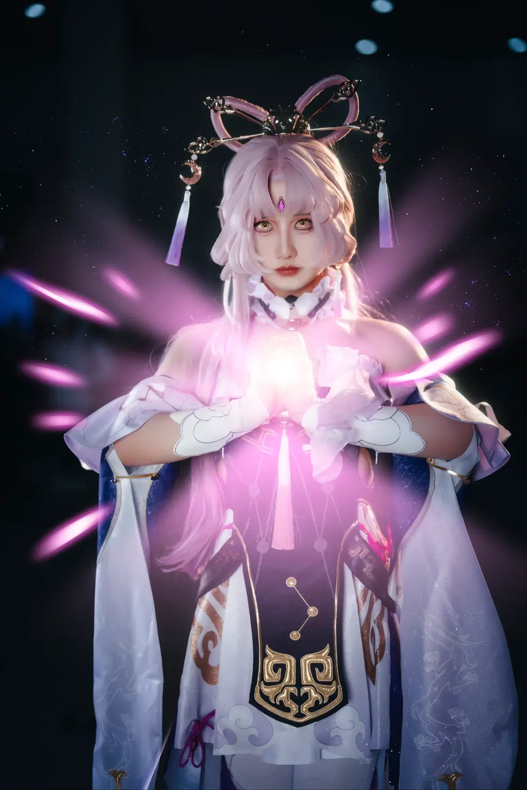 崩坏星穹铁道符玄cos 太微行棋，灵台示影 - 猫喵喵（cos版） - 第3张
