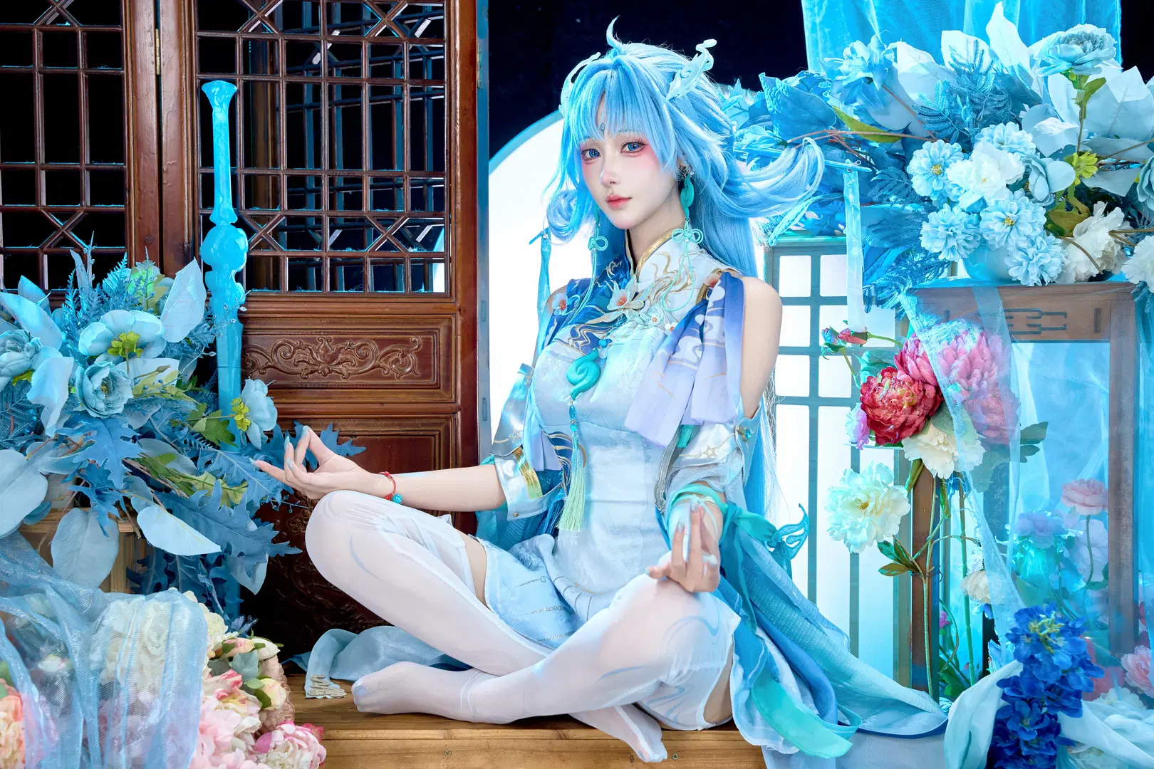 鸣潮, 国风cos, 白丝cos, 清宵cos, 漫展签售