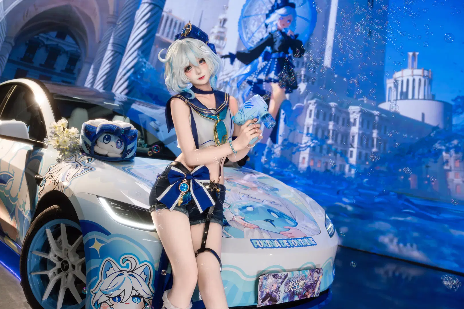 【芙宁娜cos】原神芙宁娜的生日礼物 - 瑟雨潇萧Rainy - 第8张