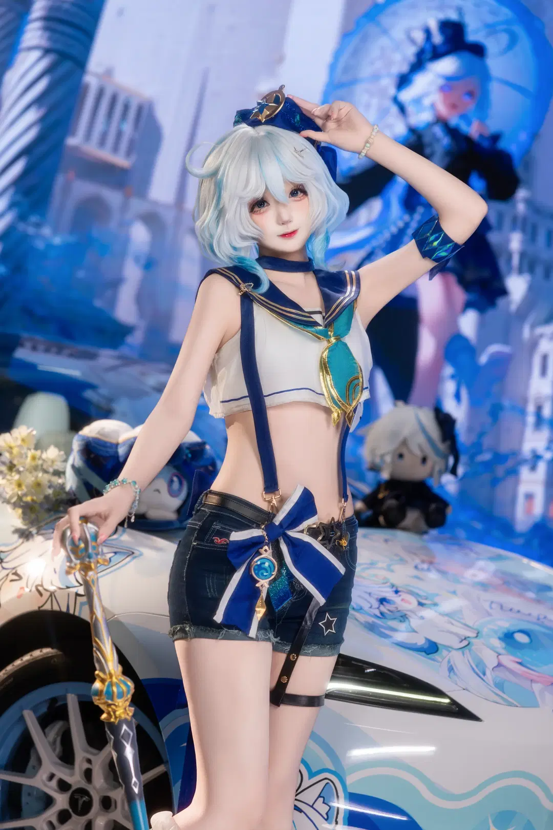 【芙宁娜cos】原神芙宁娜的生日礼物 - 瑟雨潇萧Rainy - 第9张