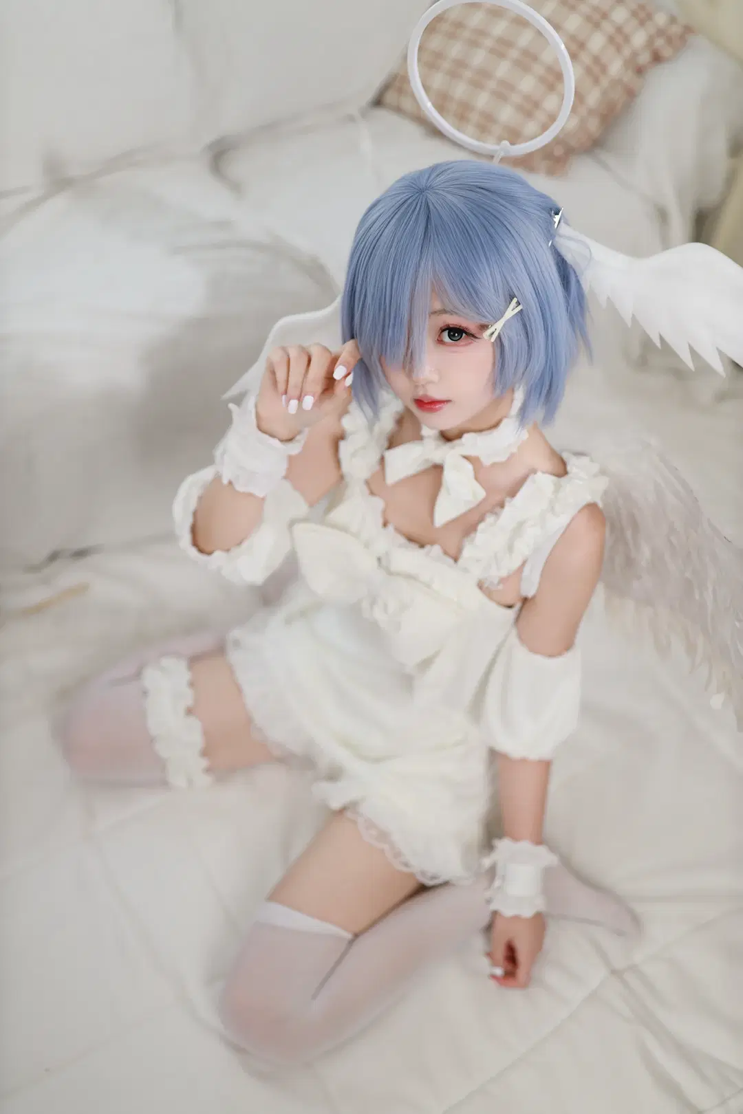 [Rem cosplay] Re:ZERO -Starting Life in Another World-, Descent of the Pure White Angel by Ovo - Image 5