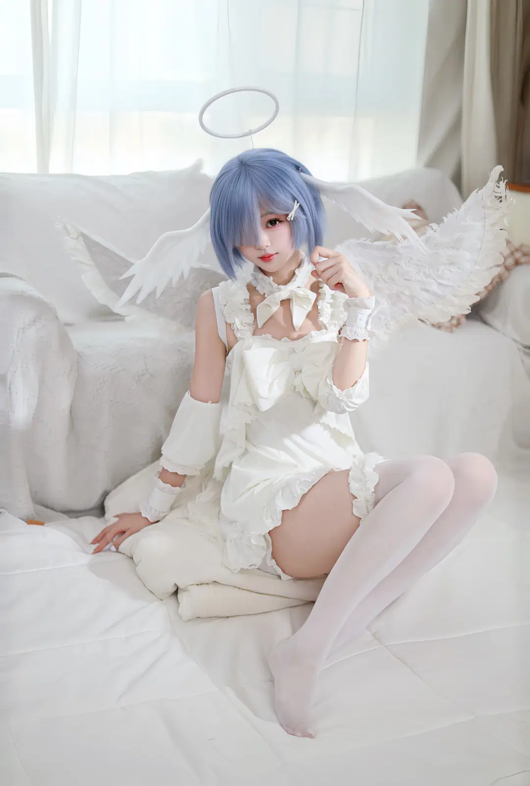 [Rem cosplay] Re:ZERO -Starting Life in Another World-, Descent of the Pure White Angel by Ovo - Image 6