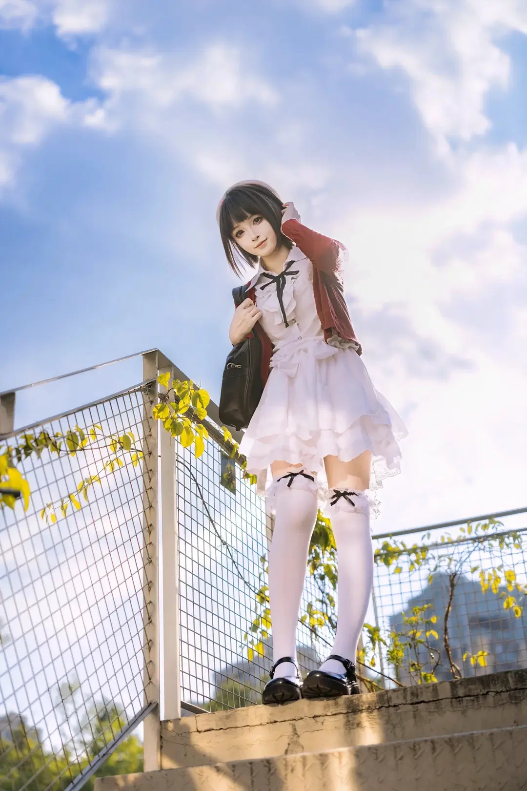 White stockings, Megumi Kato Cosplay, Saekano: How to Raise a Boring Girlfriend