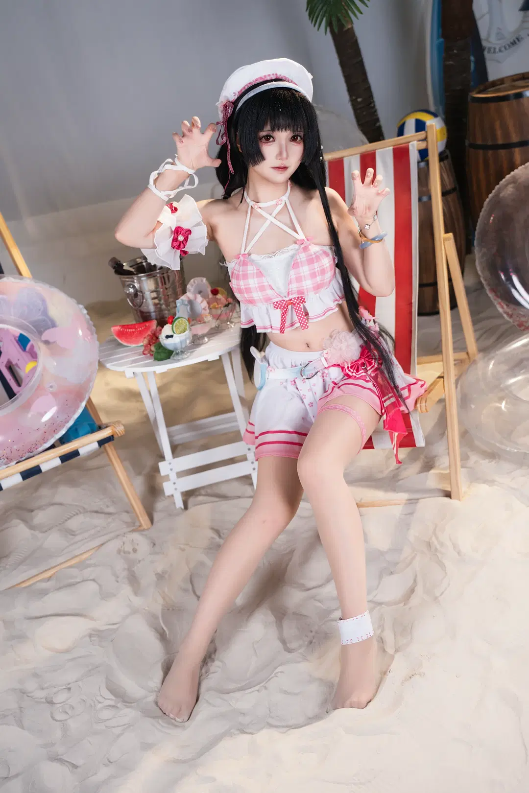 【千咲cos】鸣潮夏日海滩的清凉时刻 - Shinolise - 第4张