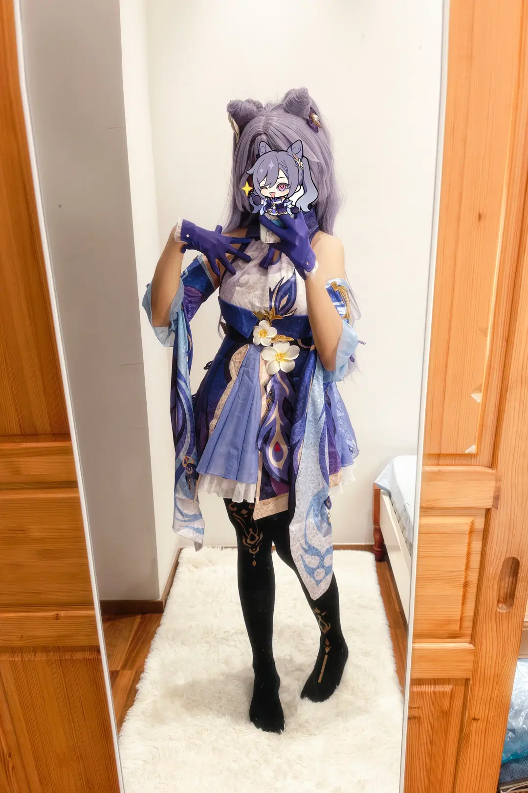 【甘雨cos】原神双角色碎片时间试衣记录 - 空白 - 第2张