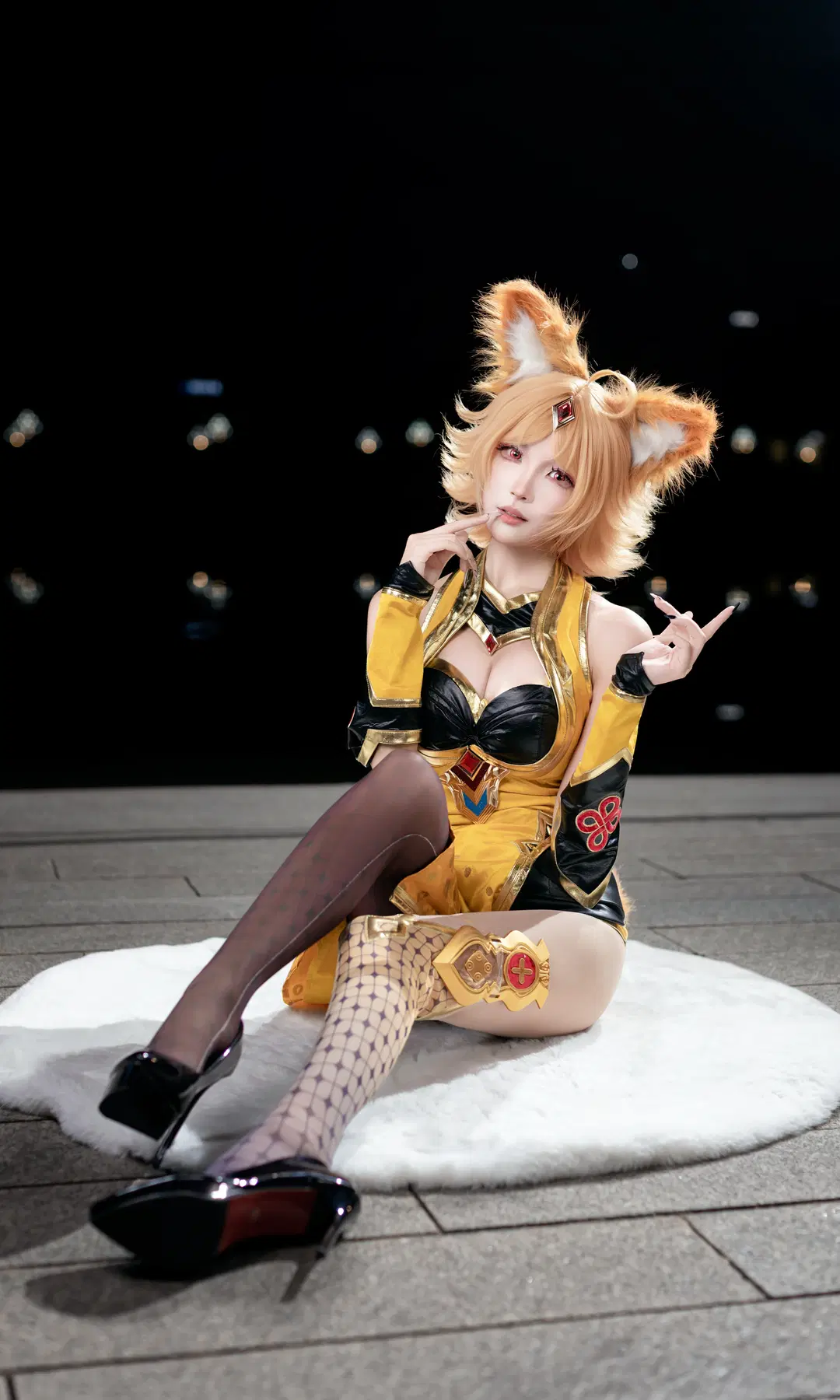 cosplay, 王者荣耀, 成都世界线漫展, 妲己cos, 丝袜cos