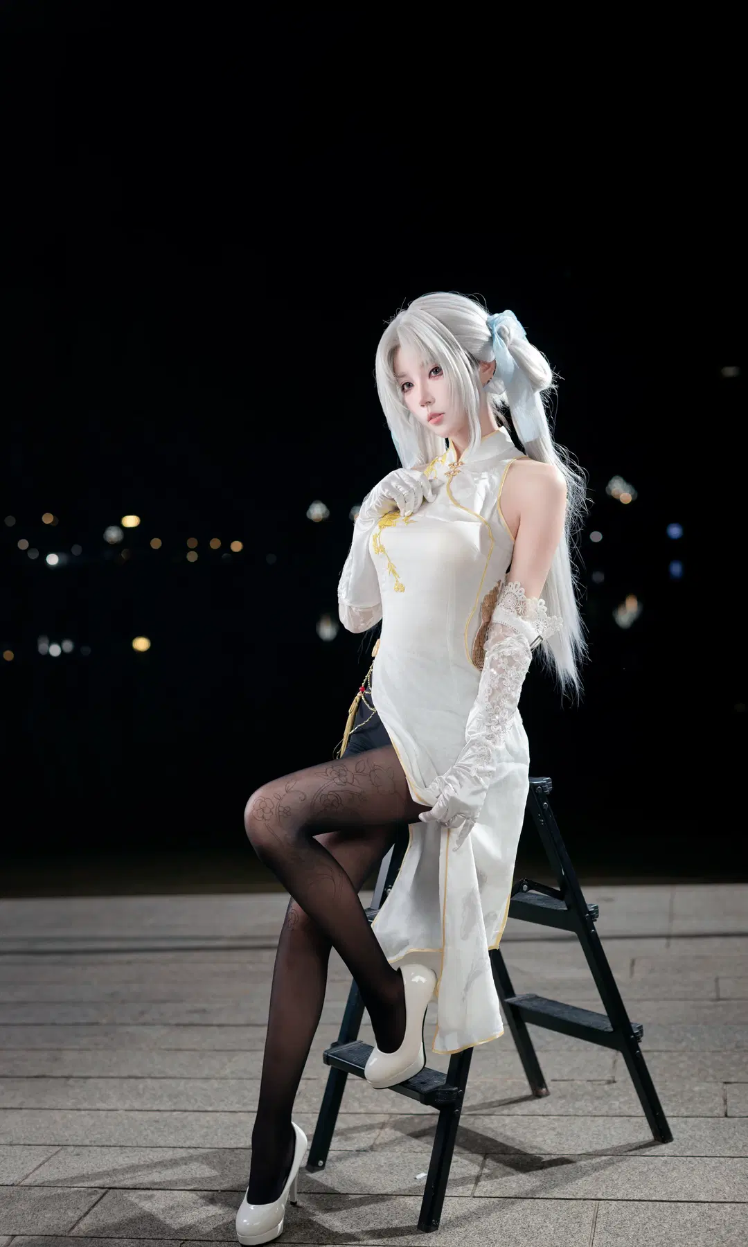 【顾清寒cos】永劫无间成都世界线漫展夜景场照 - 欧卡司机罗师傅 - 第3张