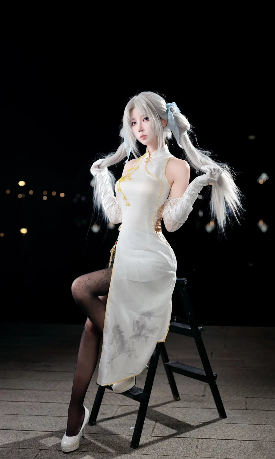 【顾清寒cos】永劫无间成都世界线漫展夜景场照 - 欧卡司机罗师傅 - 第4张