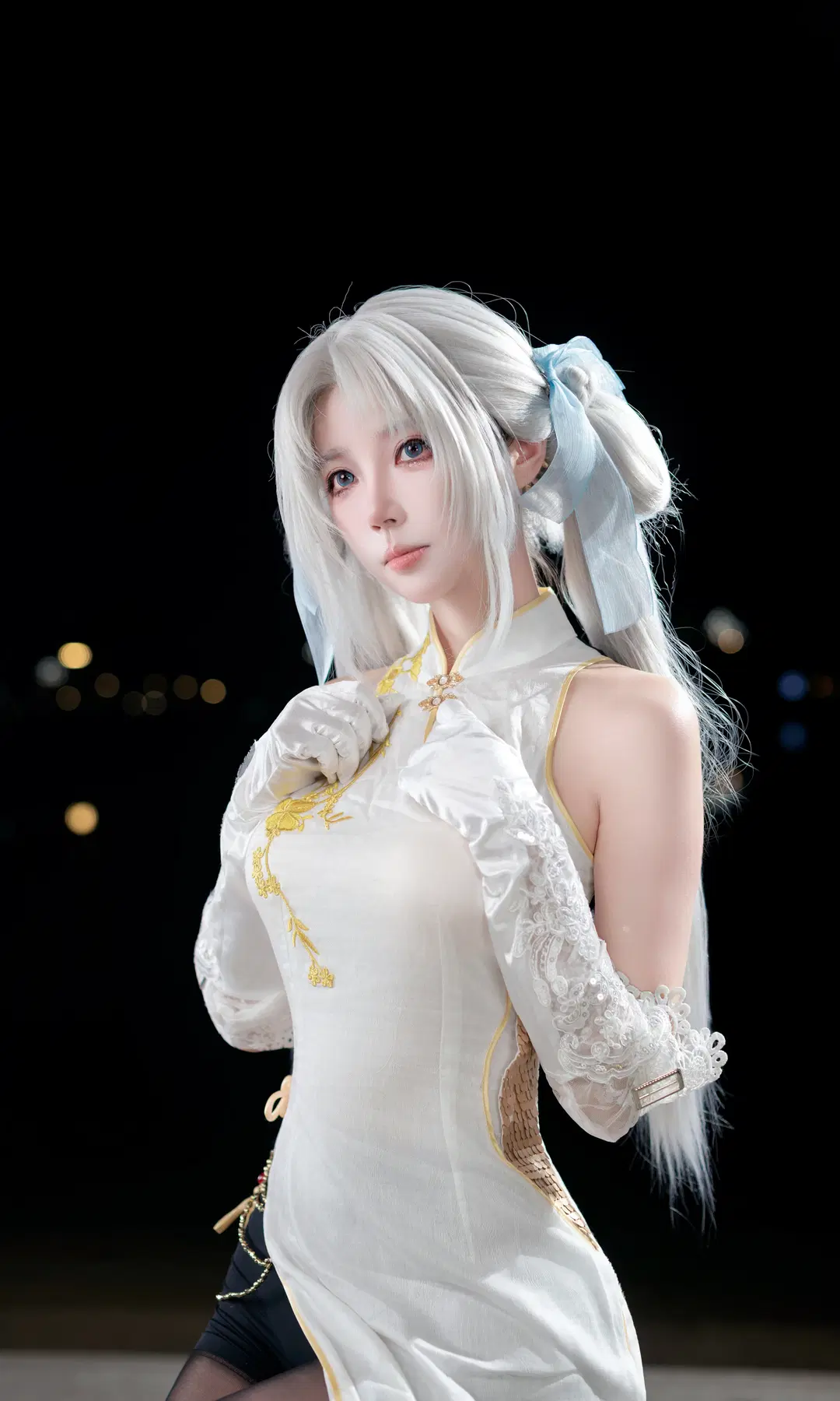 【顾清寒cos】永劫无间成都世界线漫展夜景场照 - 欧卡司机罗师傅 - 第5张