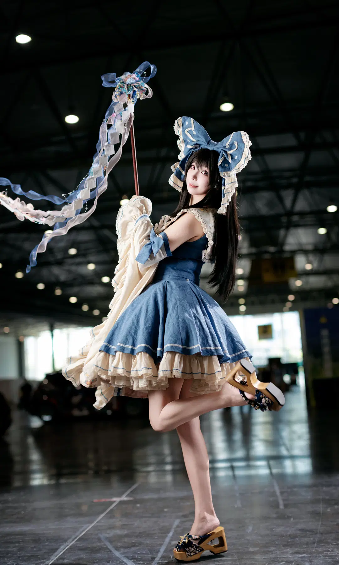 cosplay, 博丽灵梦cos, 东方project, 场照返图, 成都漫展