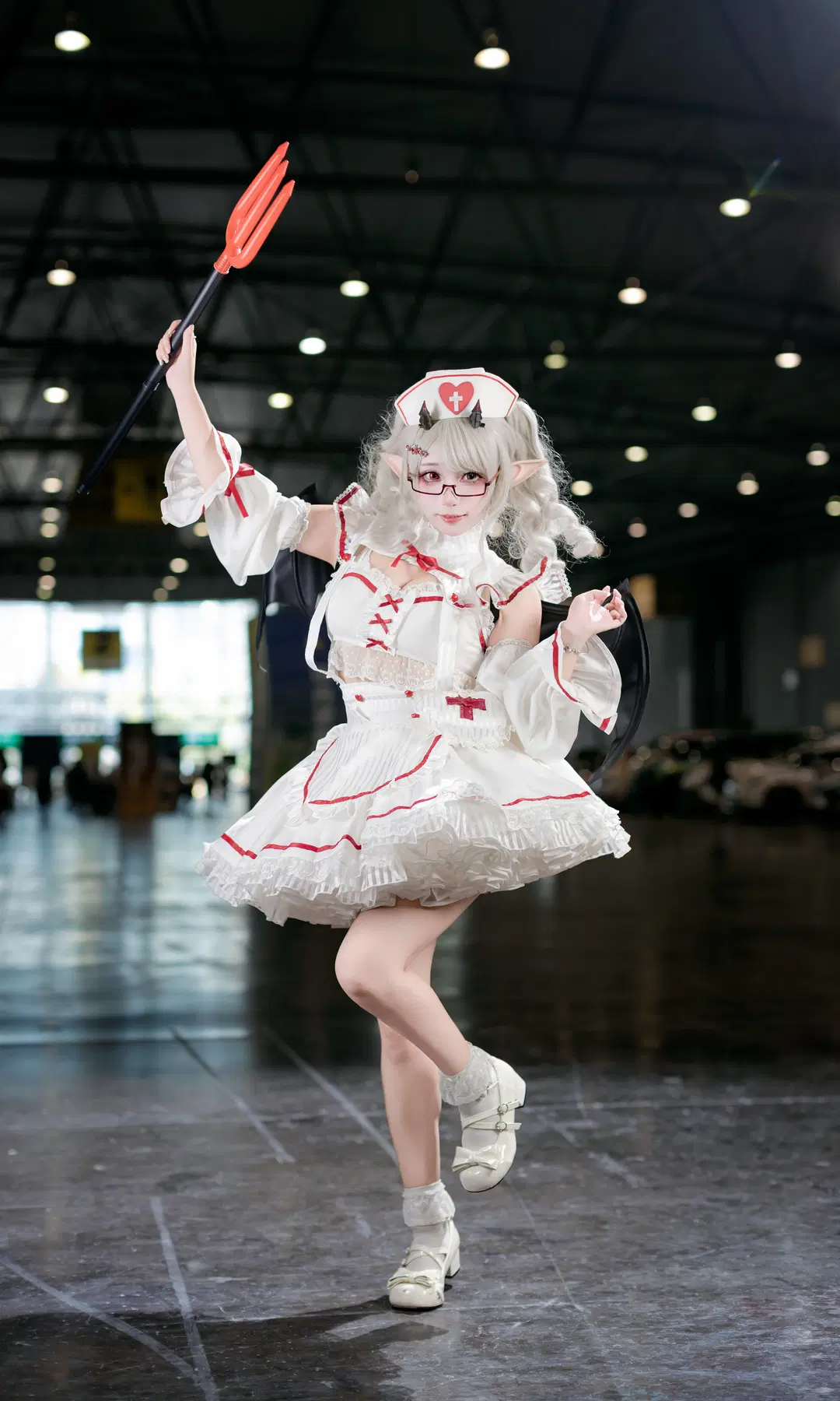 漫展返图，尝试了带恶魔元素的护士风造型，效果很惊喜 - 欧卡司机罗师傅 - 第3张