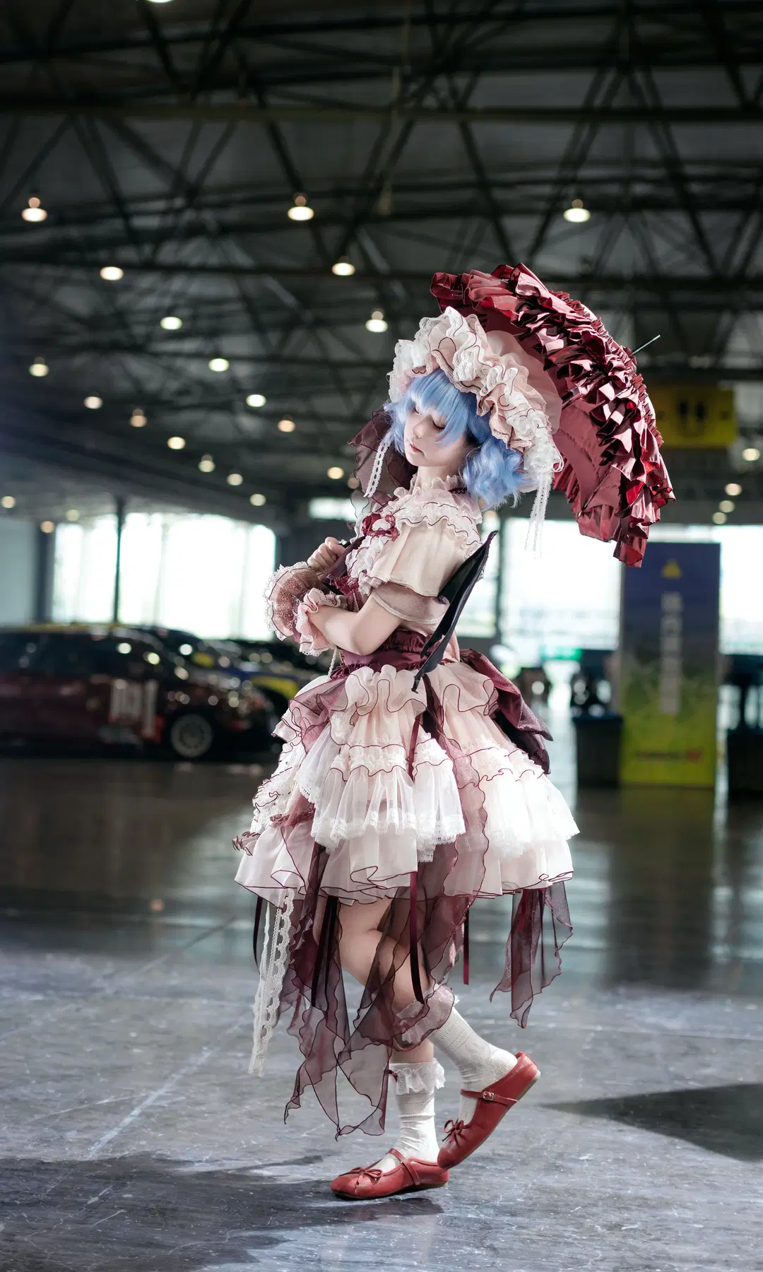 东方project, 蕾米莉亚cos, 成都漫展, 东方红魔乡, 丝袜