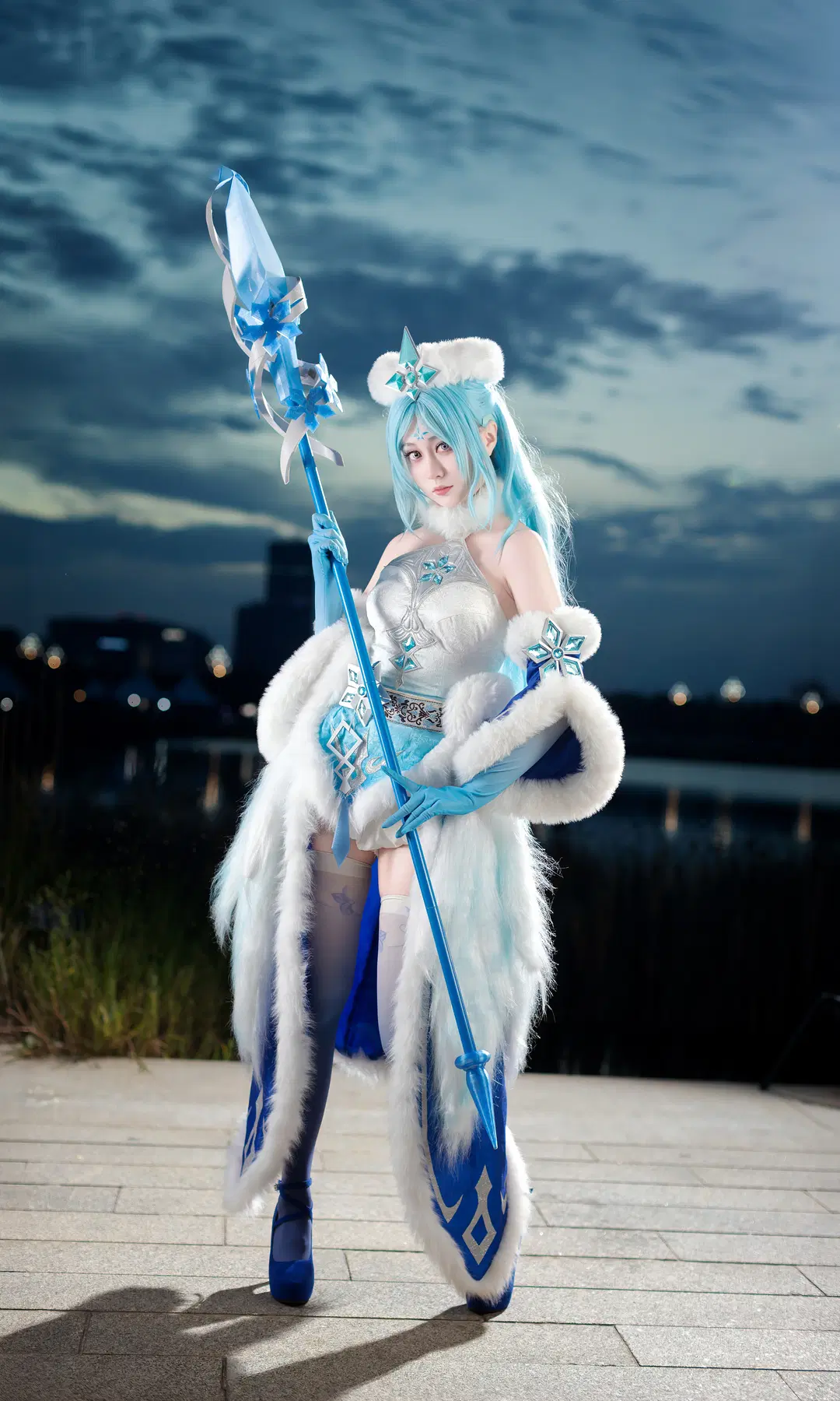 [Wang Zhaojun cosplay] Detailing the Ice and Snow Theme Convention Photos by 欧卡司机罗师傅 - Image 2