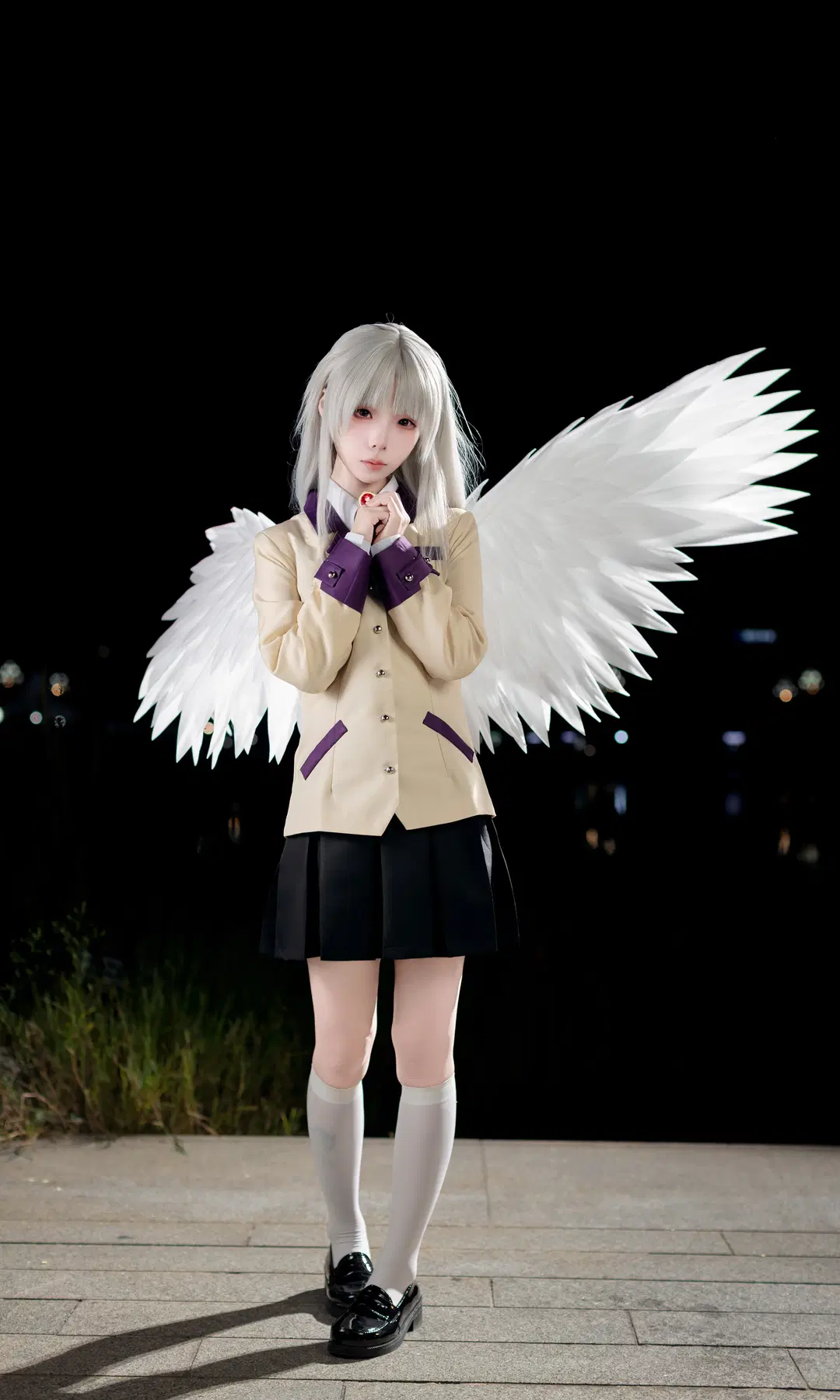 白丝, 场照返图, 立华奏cos, 成都漫展, Angel Beats！