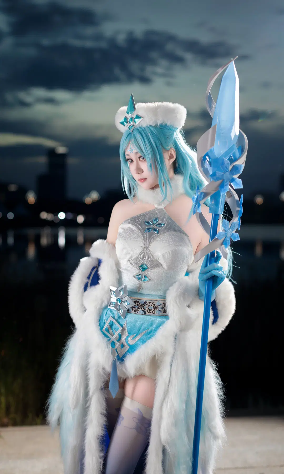【王昭君 コスプレ】成都世界線アニメイベント夜景写真 - 欧卡司机罗师傅 - 3枚目
