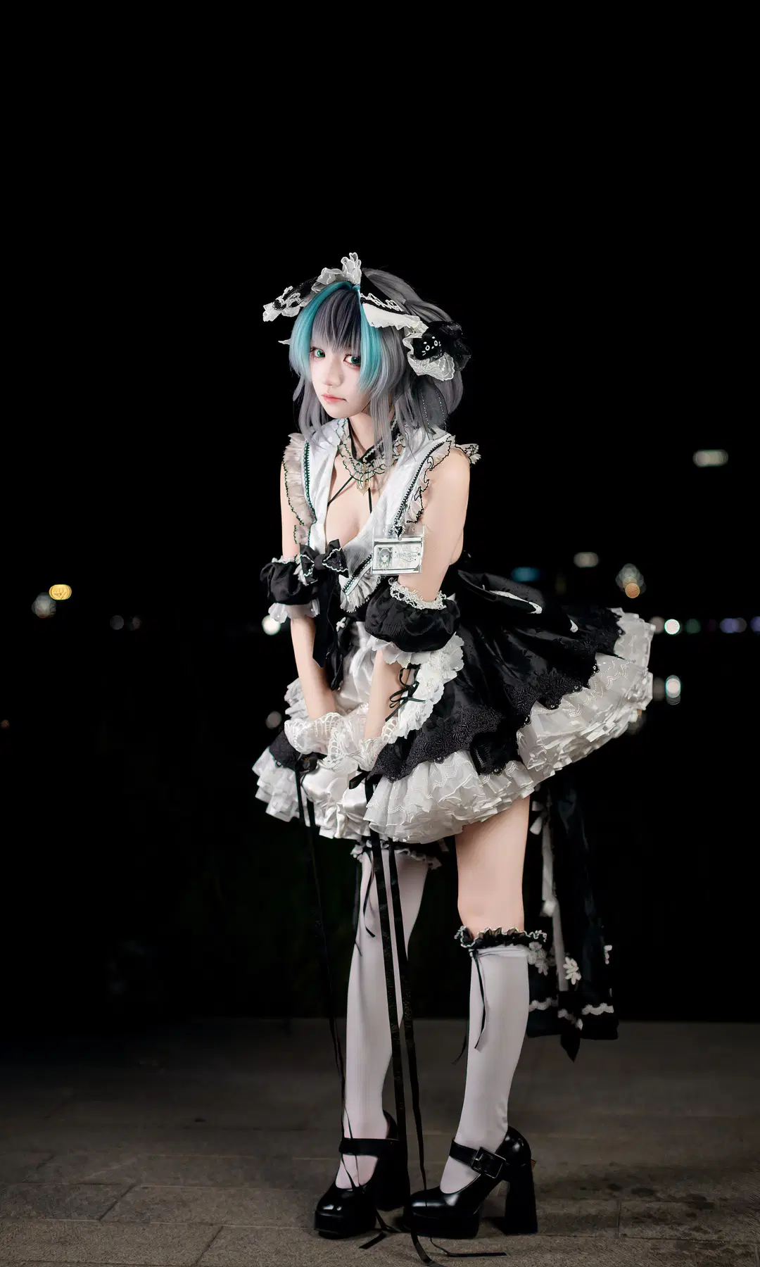 【柴郡cos】成都世界线漫展黑白女仆装场照 - 欧卡司机罗师傅 - 第4张