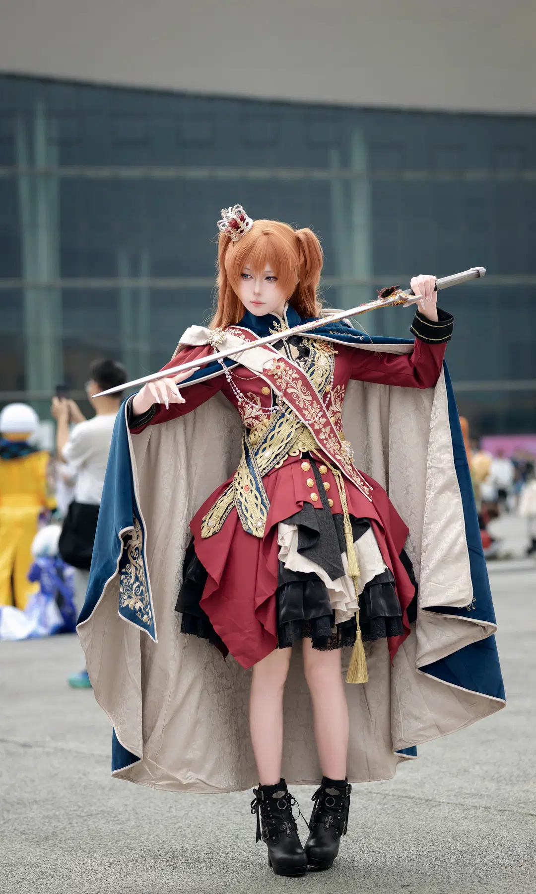 【明日香cos】新世纪福音战士华丽宫廷风场照 - 欧卡司机罗师傅 - 第3张