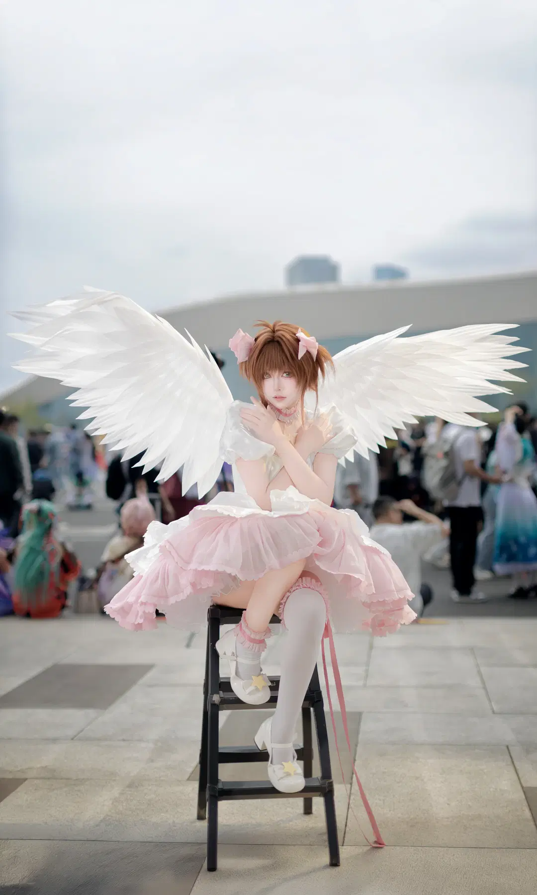 [Kinomoto Sakura cosplay] Chengdu Worldline Comic Convention Photo Return Record