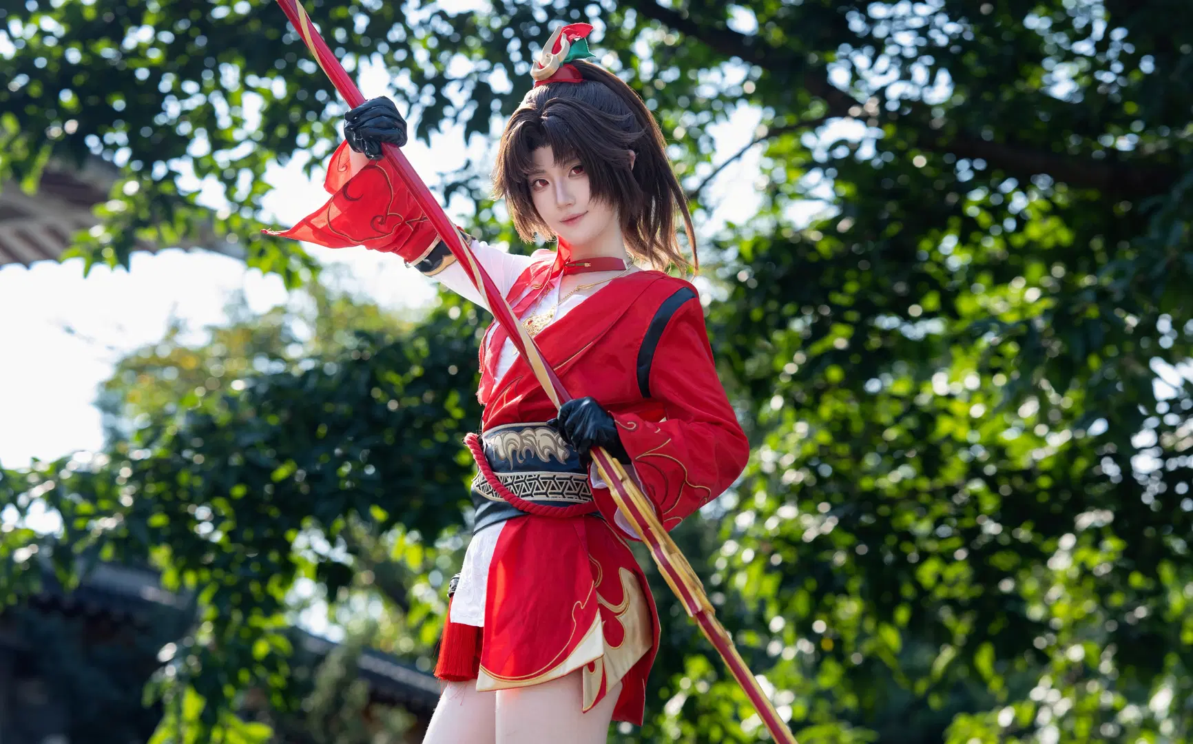 【ユンエイ コスプレ】オナー・オブ・キングスの燎原百斬、今日も元気いっぱいの雲大将軍 - 天哪噜 - 2枚目