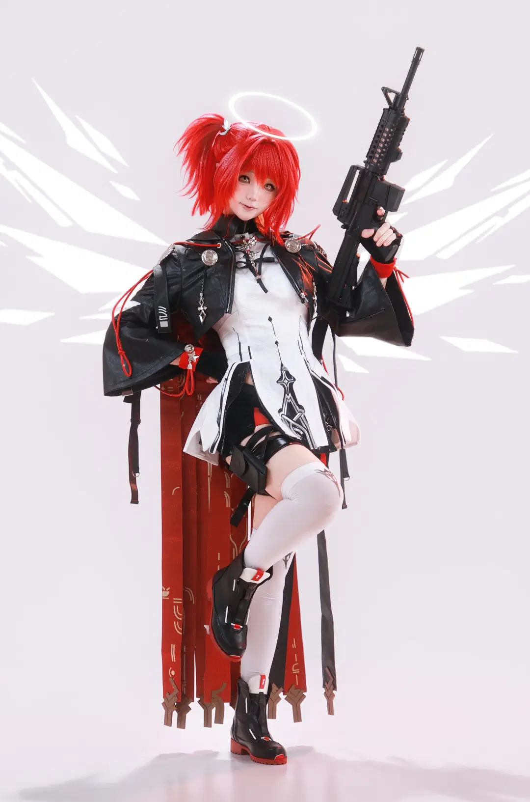 [Exusiai the New Covenant cosplay] May my bullet rain extinguish your pain by Little Z - Image 2