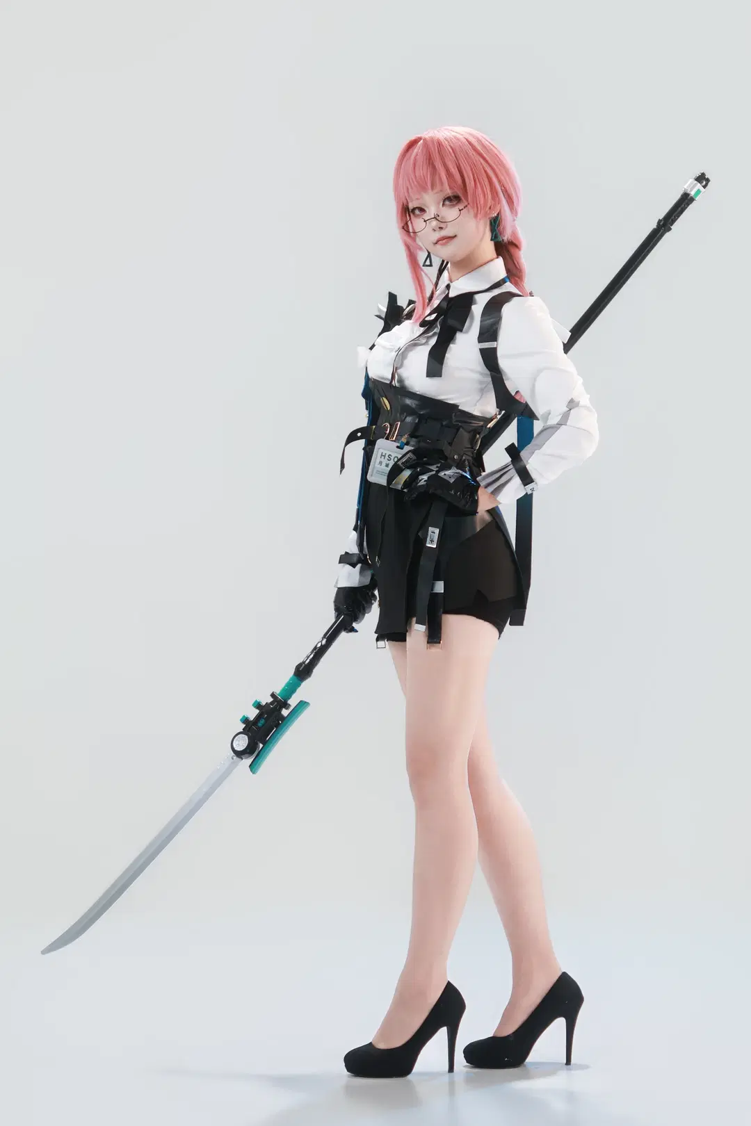 【月城柳cos】绝区零对空六课副课长的棚拍记录 - Little Z - 第2张