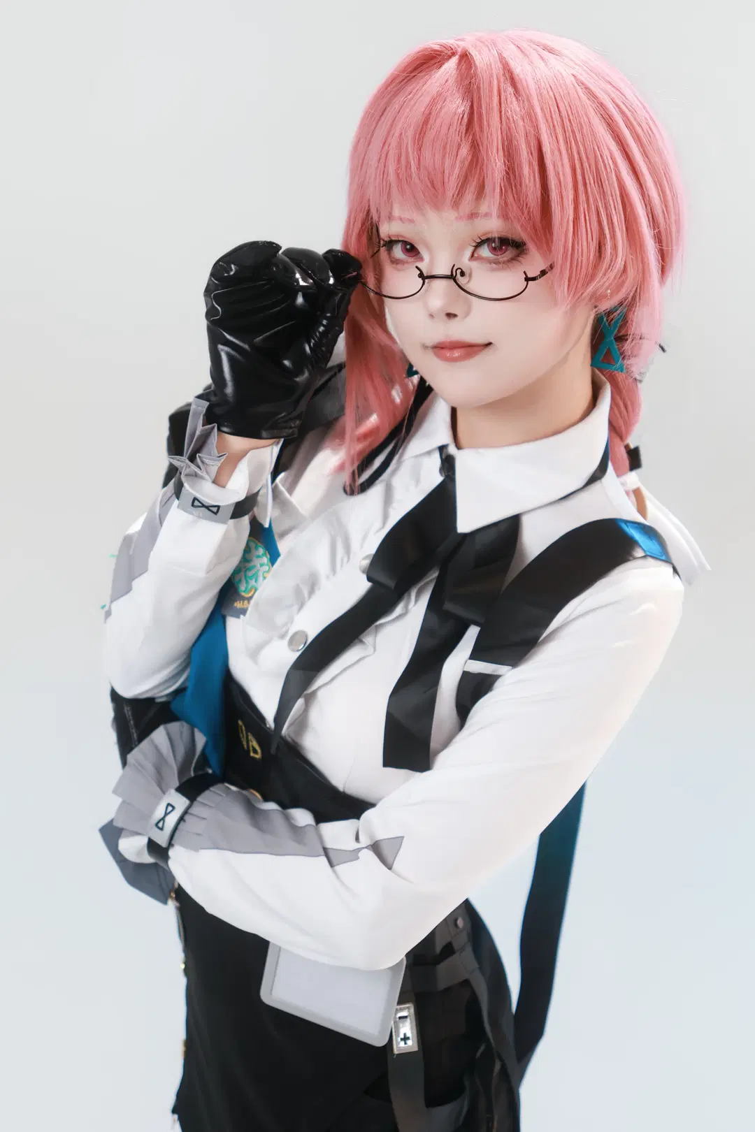 【月城柳cos】绝区零对空六课副课长的棚拍记录 - Little Z - 第3张