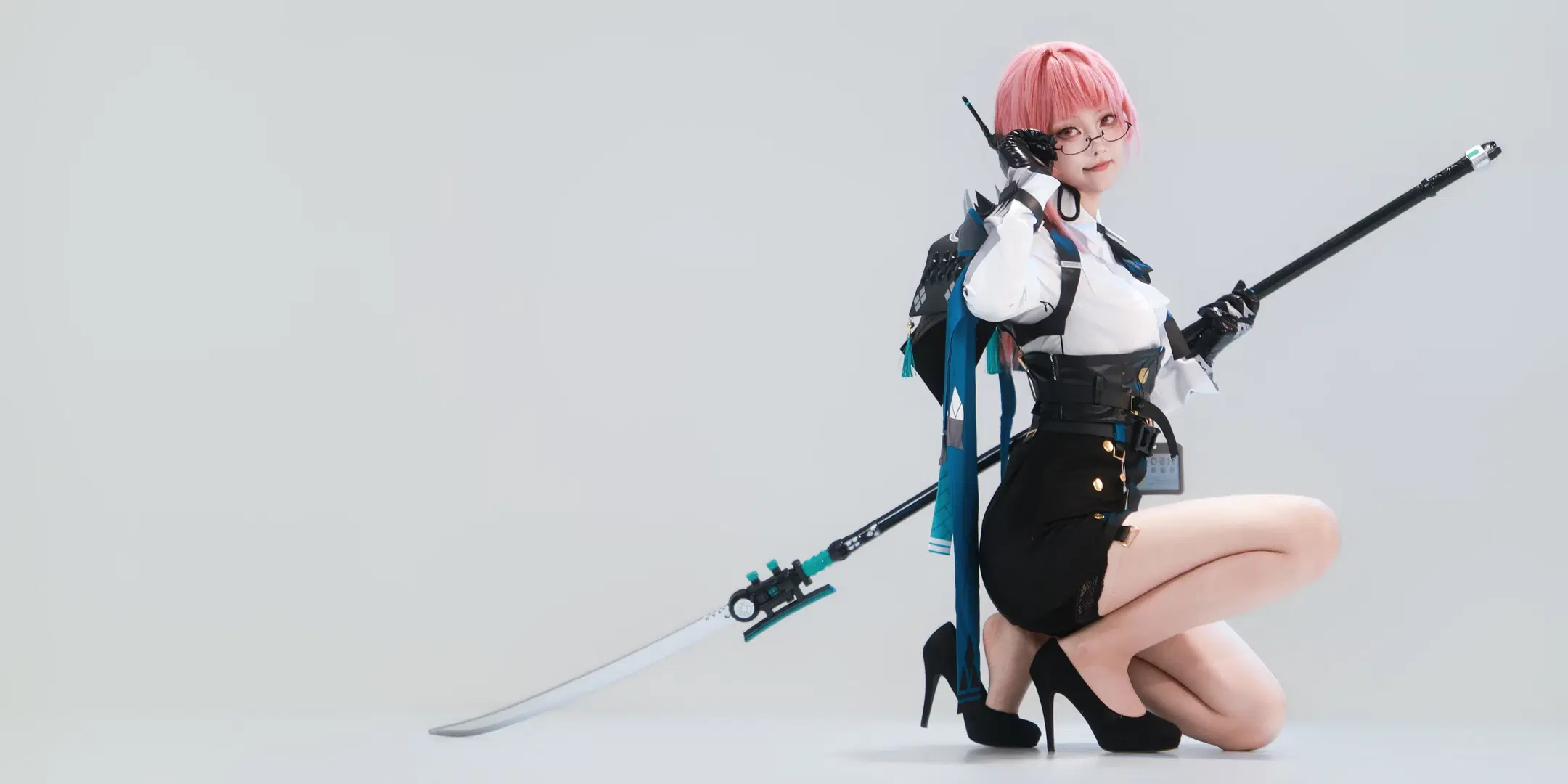 绝区零, cosplay, 二次元摄影, 棚拍, 月城柳cos