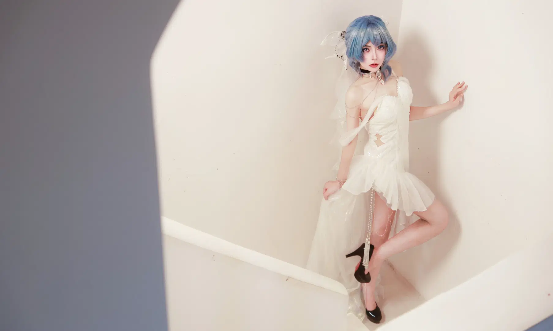 【守岸人cos】鸣潮海岸的梦幻白纱 - Little Z - 第8张